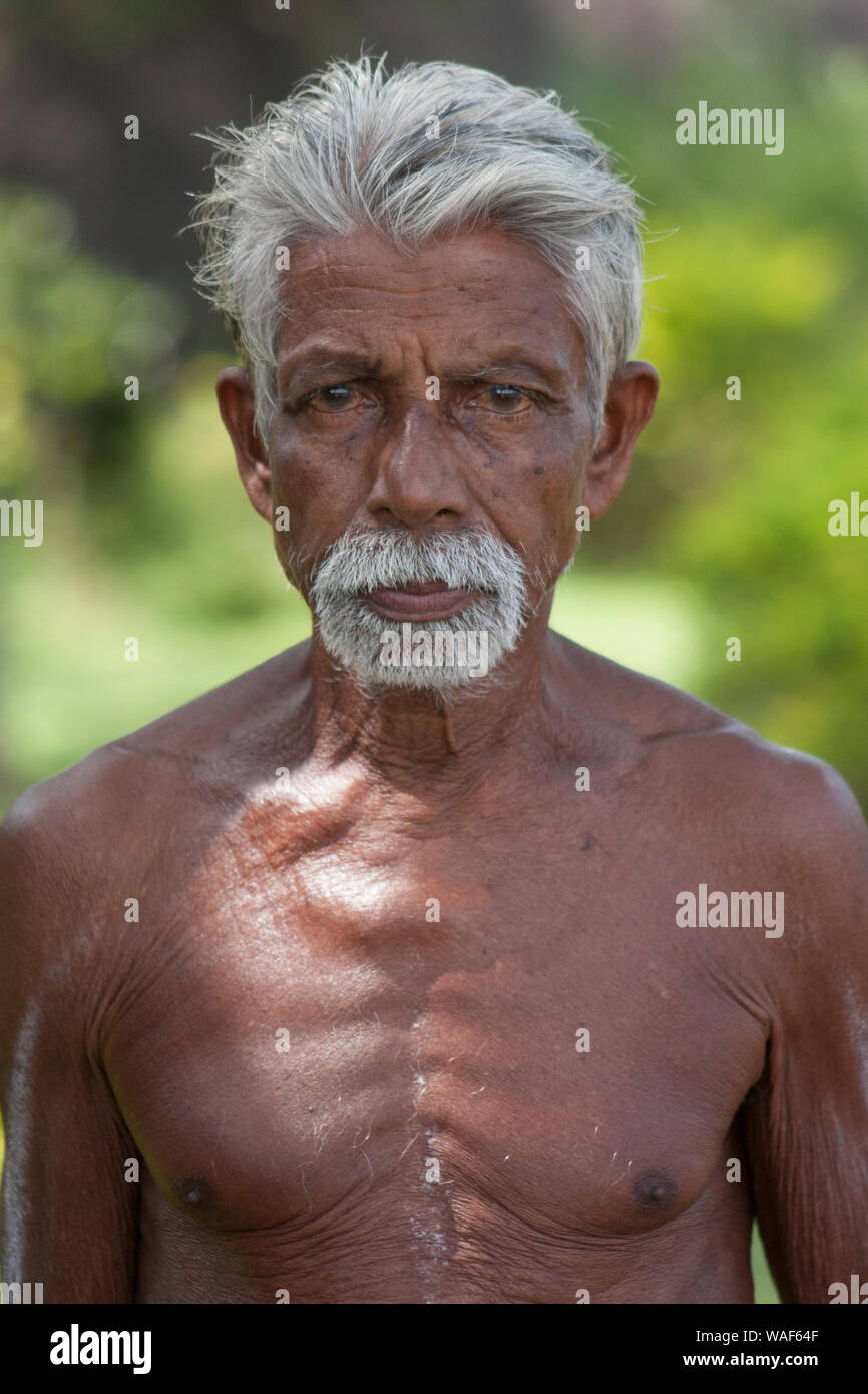 Tamil village old man hires stock photography and images Alamy