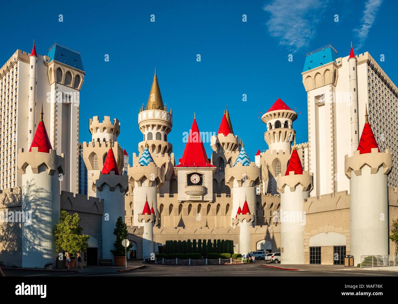 Excalibur Hotel and Casino, Las Vegas, Nevada, USA Stock Photo