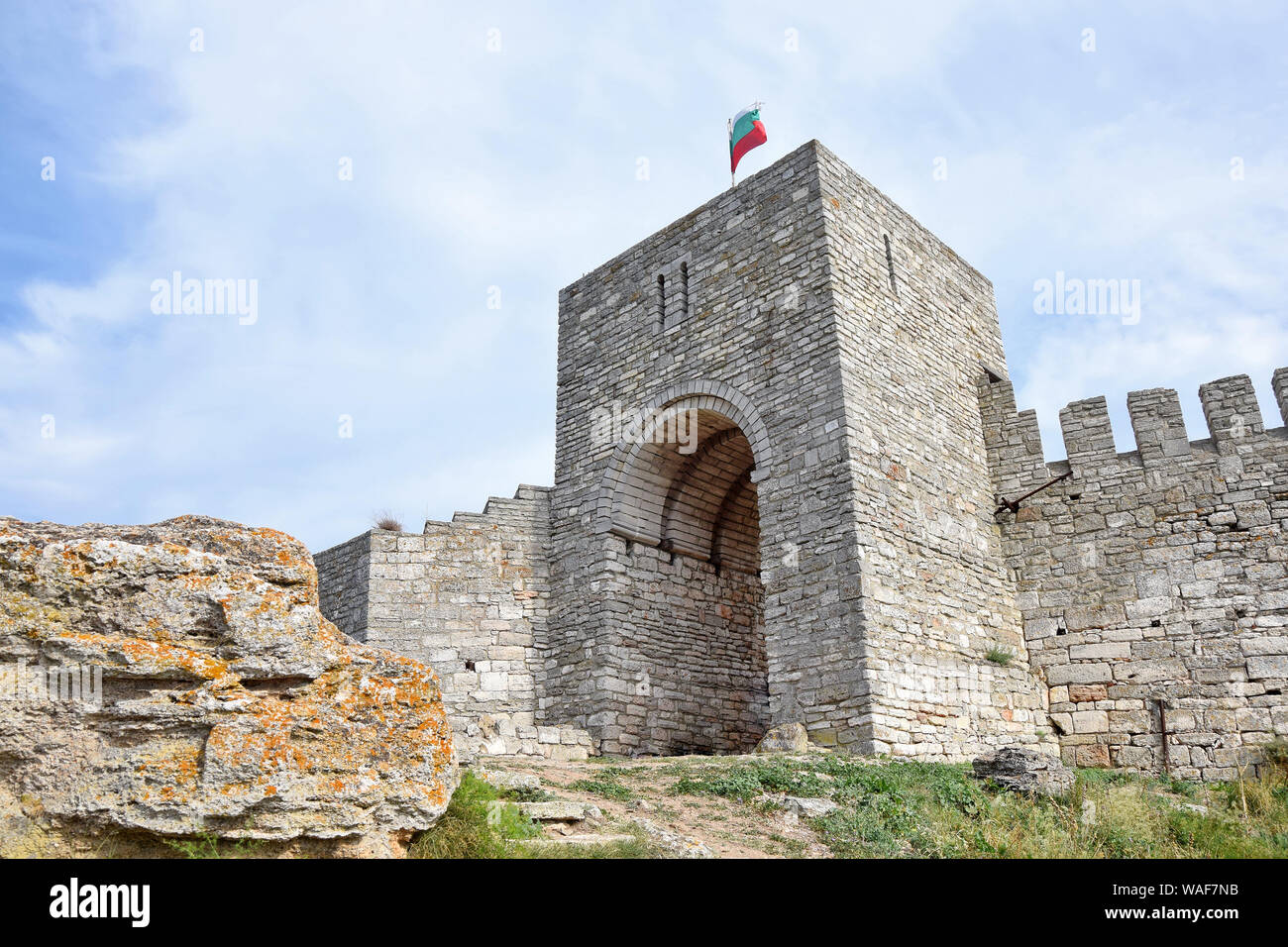 Kaliakra Historical Monumental Landmark in Bulgaria Stock Photo Alamy