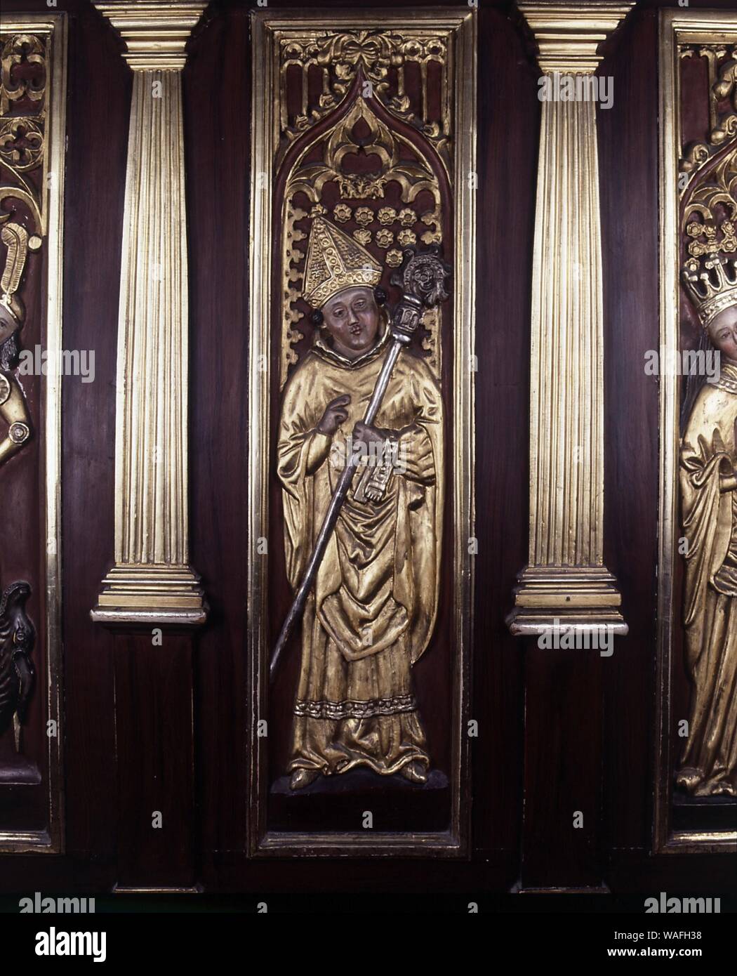 Gniezno, Central-Western Poland, Cathedral, Basilica, stall founded by  archbischop Jakub from Sienno, 1477, Baranowski Chapel historic first  capital of Poland, Greater Poland province, the cathedral known for its  twelfth-century (ca. 1175), two-winged