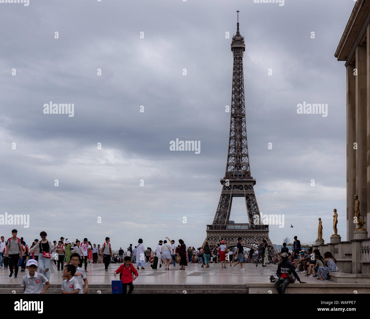 Eiffel Tower Paris France summer 2019 Stock Photo - Alamy