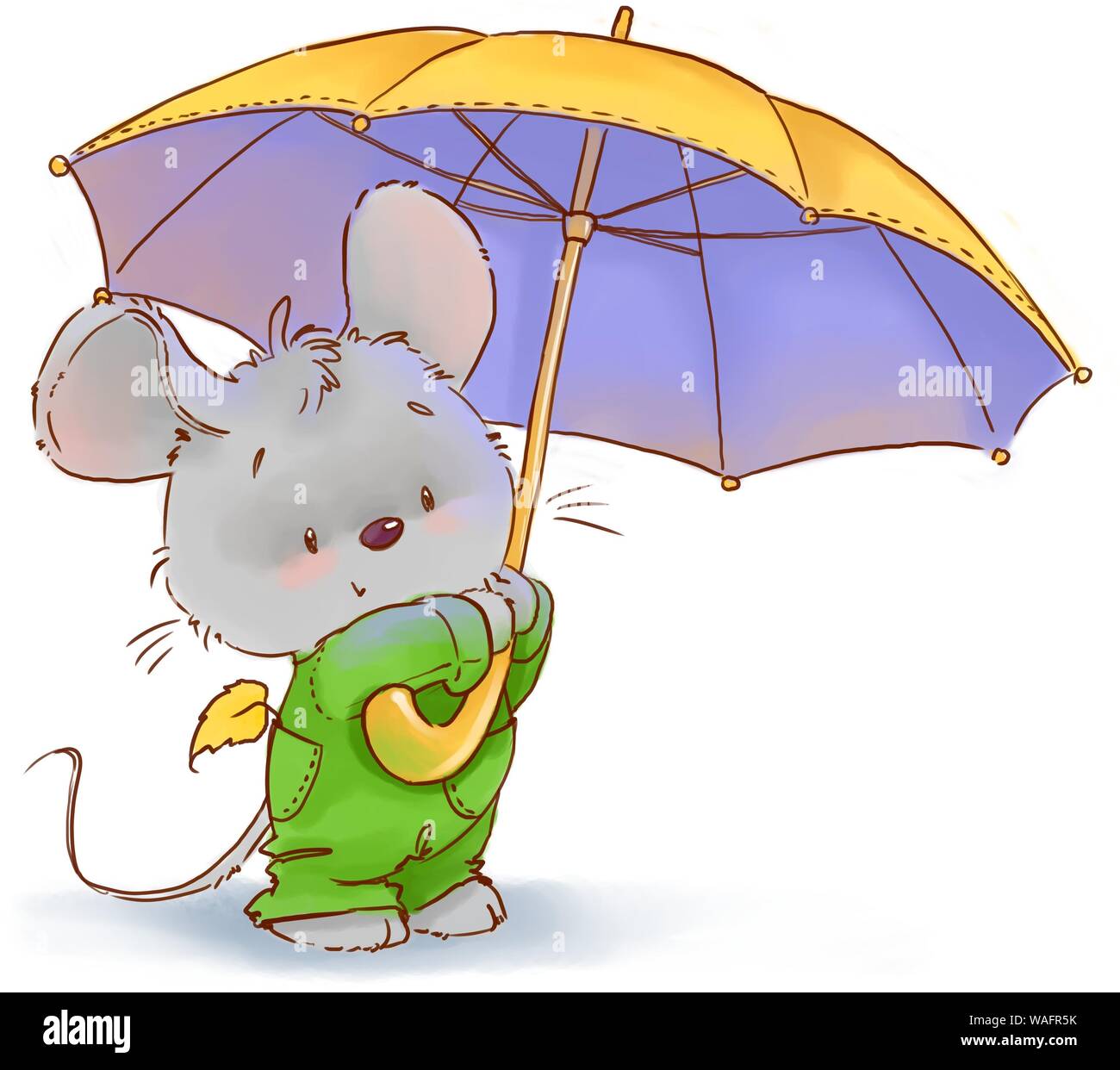 Cute Mouse Colored Illustration Fall Baby Animal Clipart Stock Photo Alamy Cute Mouse Colored Illustration Fall Baby Animal Clipart Stock Photo Alamy