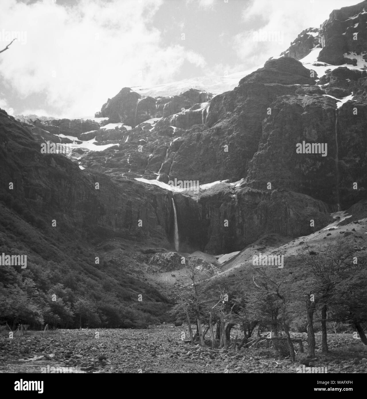 Rund um den See Nahuel Huapi in Patagonien in Argentinien, 1957. Round lake Nahuel Huapi in Patagonia, Argentina 1957 Stock Photo