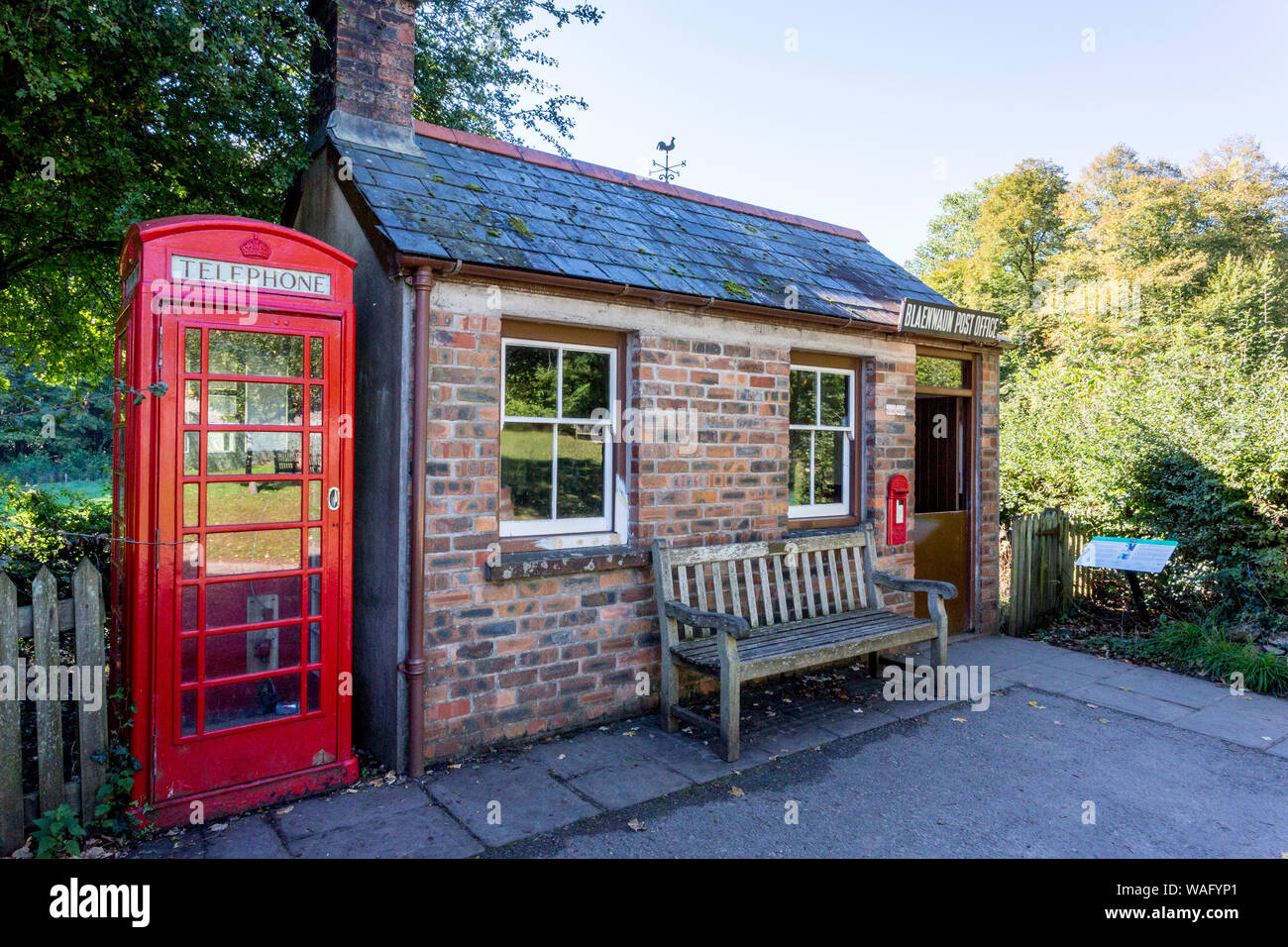 Blaenwaun Post Office from 1896 at St Fagans National Museum of Welsh