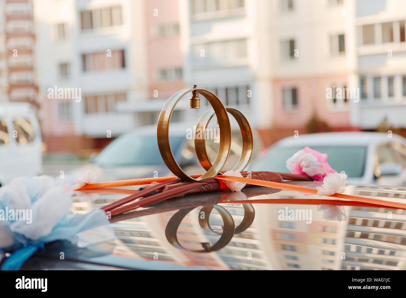 Car wed decoration hi-res stock photography and images - Alamy