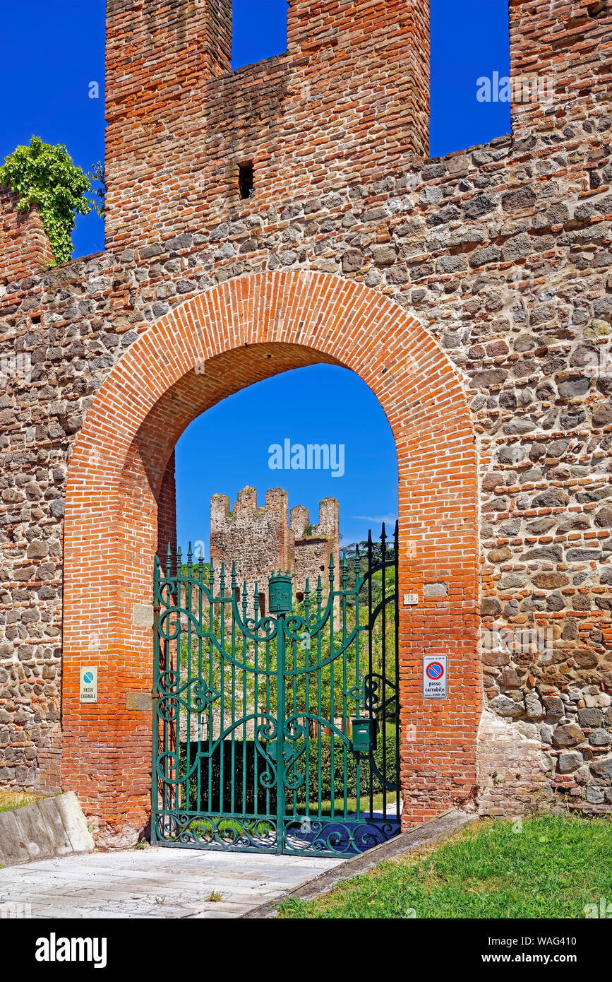 Stadtmauer, Tor, Este Italien (Italia), 30076985 Stock Photo