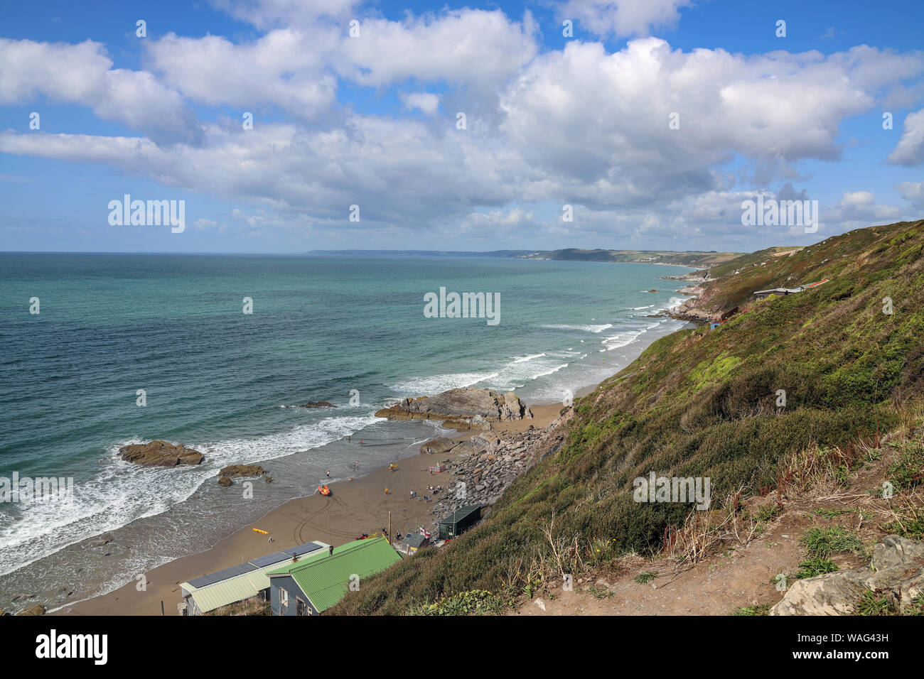 Tregonhawke cliff hires stock photography and images Alamy