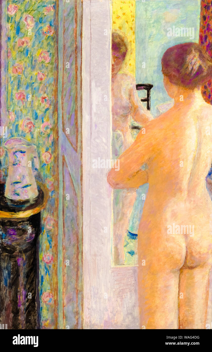Pierre Bonnard, La Toilette, painting, 1914-1921 Stock Photo