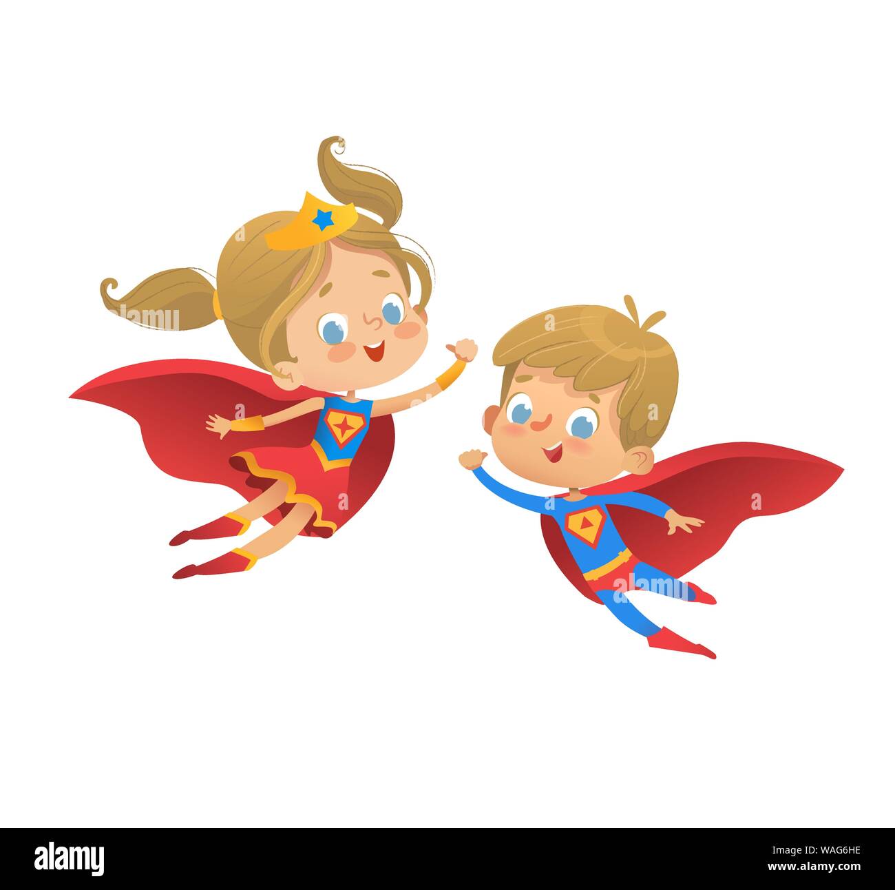 superhero cartoon clipart