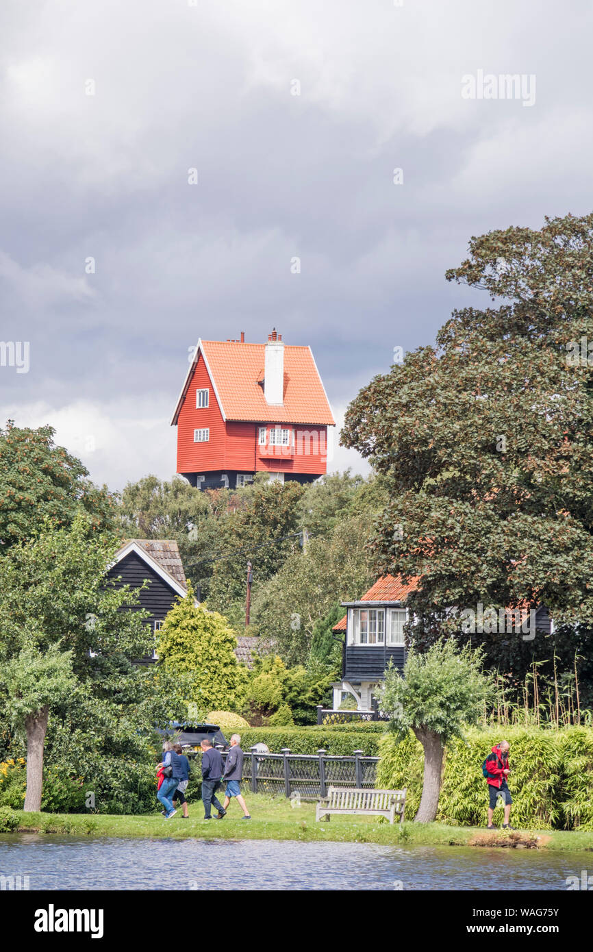 The house in the clouds at Thorpeness a coastal village on the Suffolk coast, England, UK Stock Photo