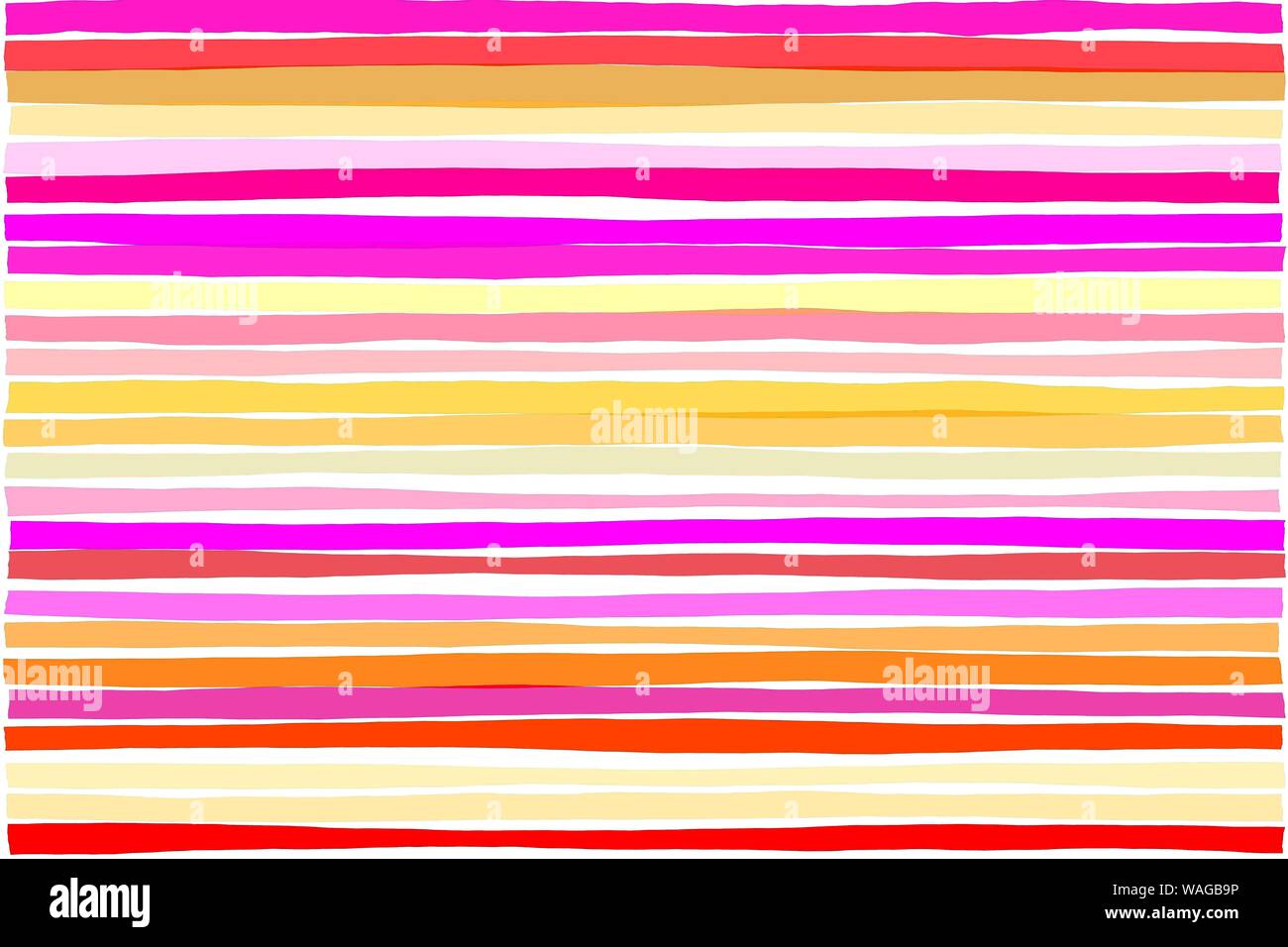 Colorful gradient parallel horizontal lines pattern for artwork, layout ...