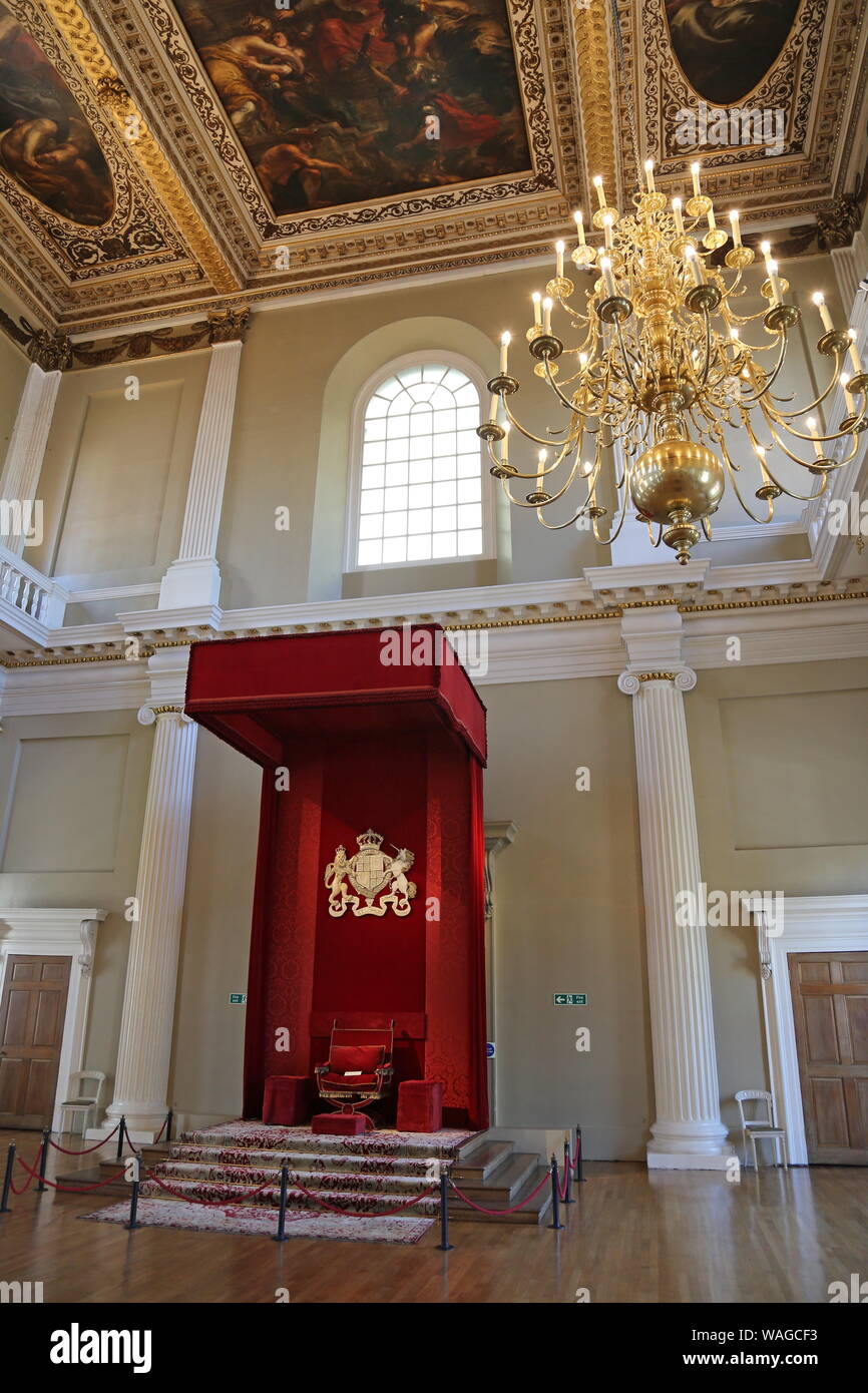 Banqueting Hall, Banqueting House, Whitehall, Westminster, London, England,  Great Britain, United Kingdom, UK, Europe Stock Photo - Alamy