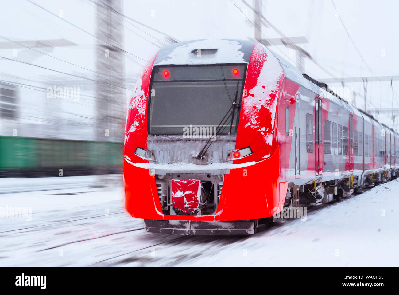 Passenger multiple unit trainset hi-res stock photography and images ...