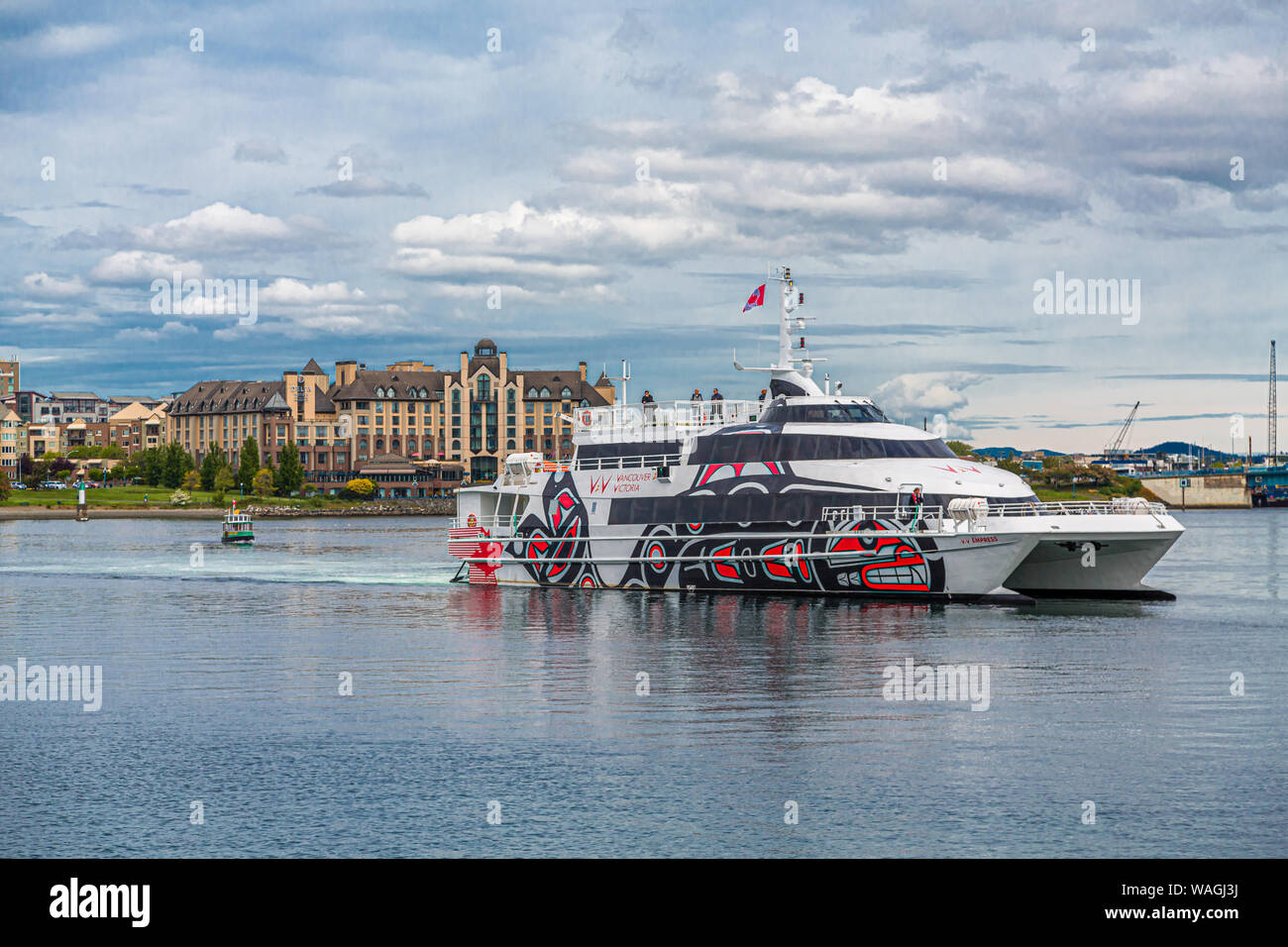 Victoria to Seattle Ferry Stock Photo Alamy
