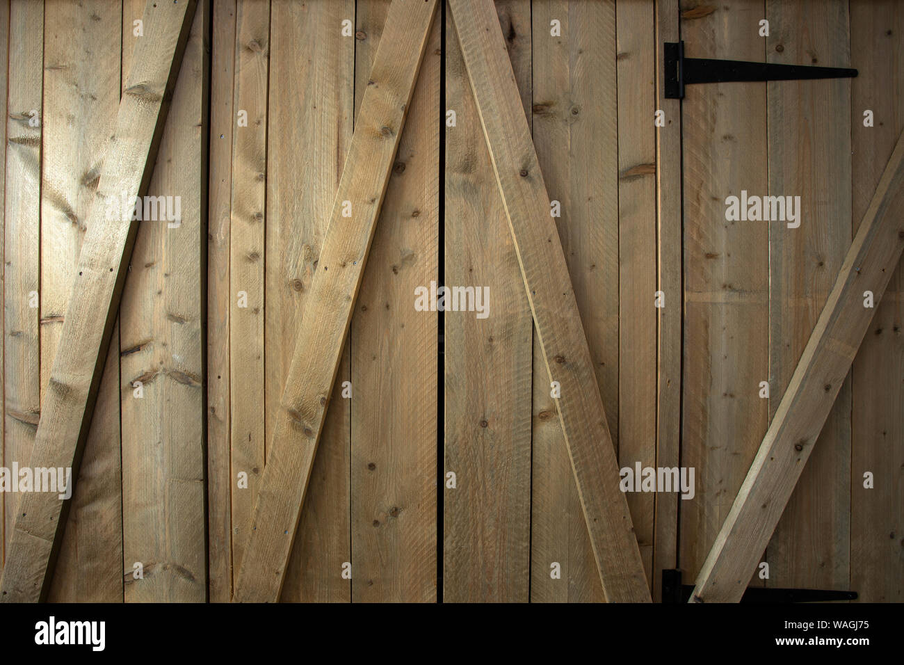 Traditional Wooden Barn Doors Detail Of Farm House Doors Close Up