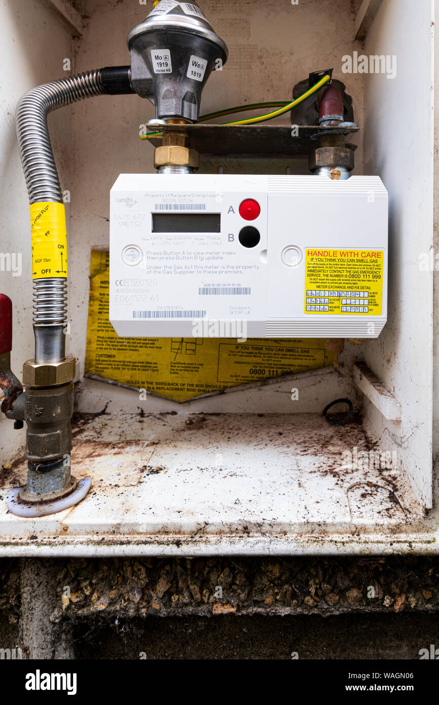 British Gas Smart Meter High Resolution Stock Photography and Images