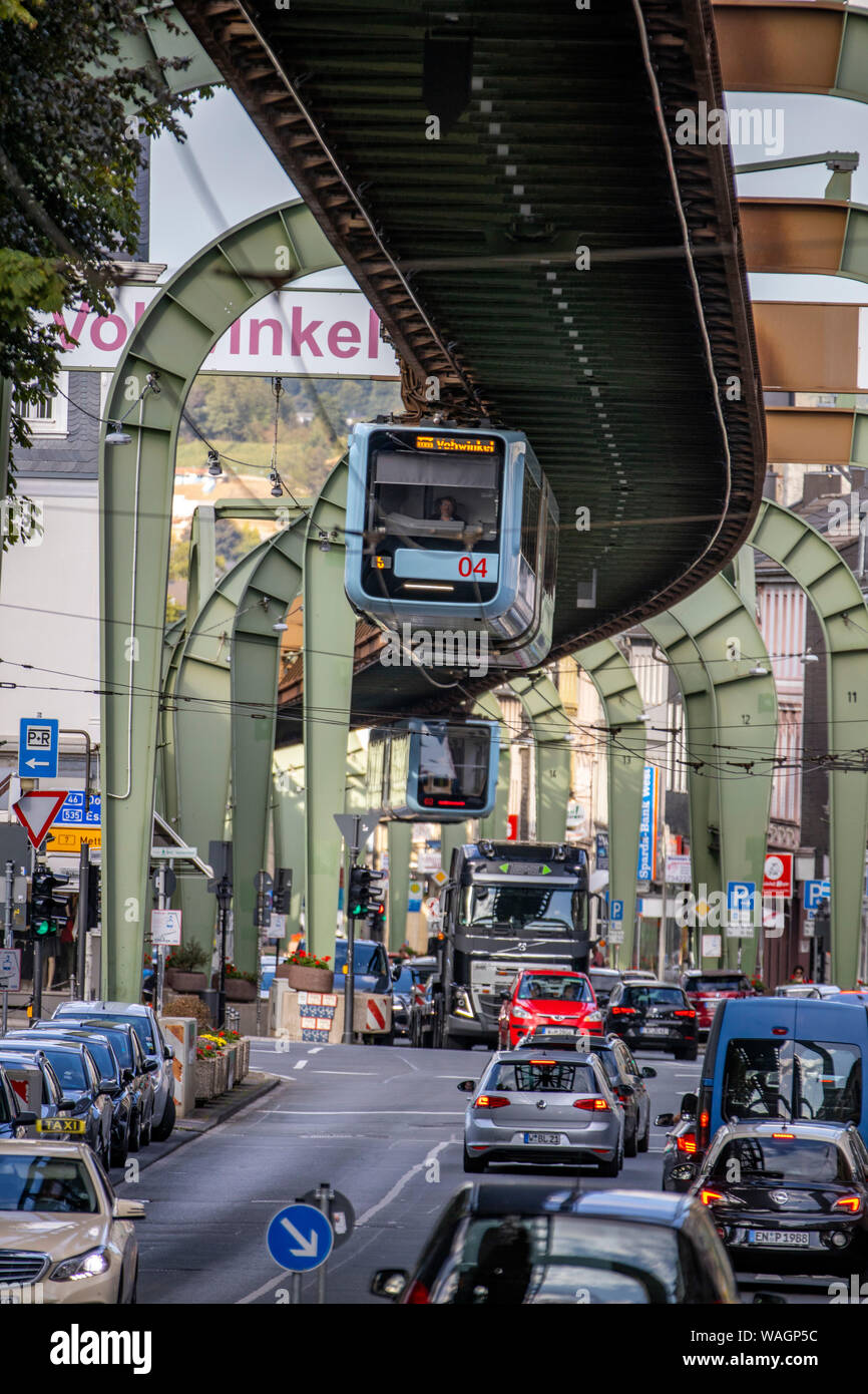 The Wuppertal Suspension Railway Train Of The Latest Generation