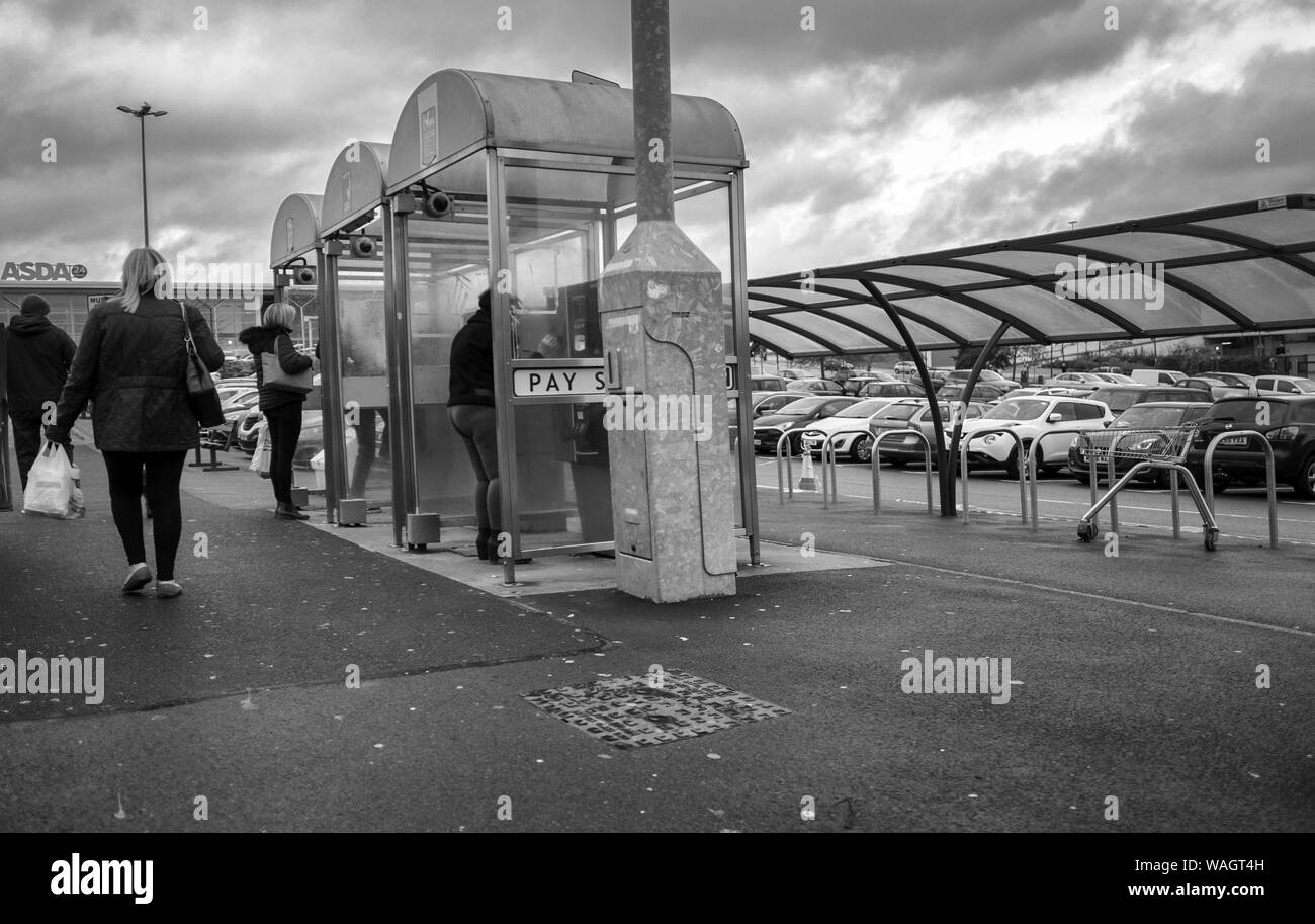Telford Centre car park 2018 Stock Photo Alamy