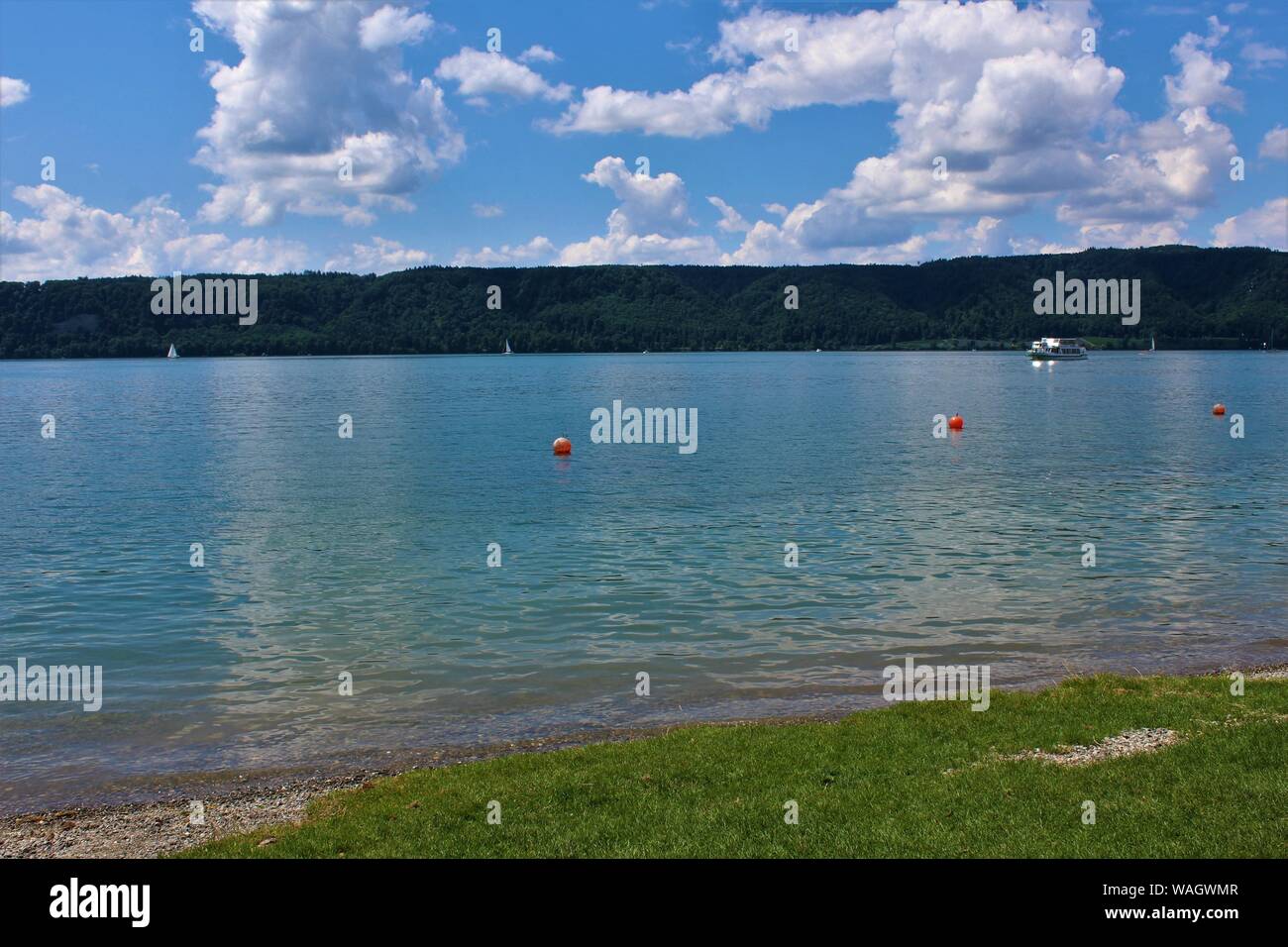Sipplingen at Lake Constance Stock Photo
