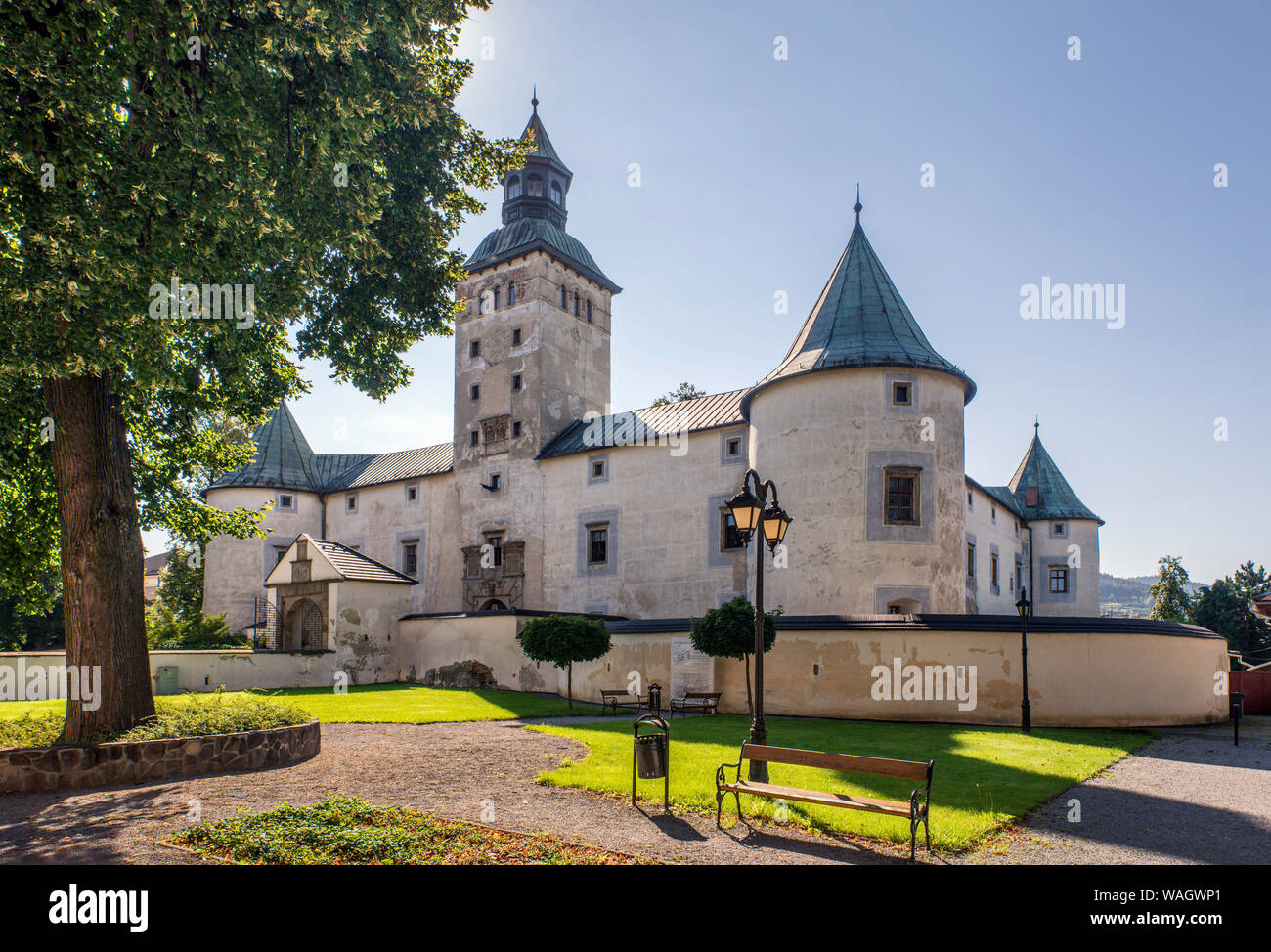 Thurzo Castle, Renaissance style, in Bytca, Zilina Region, Slovakia Stock  Photo - Alamy