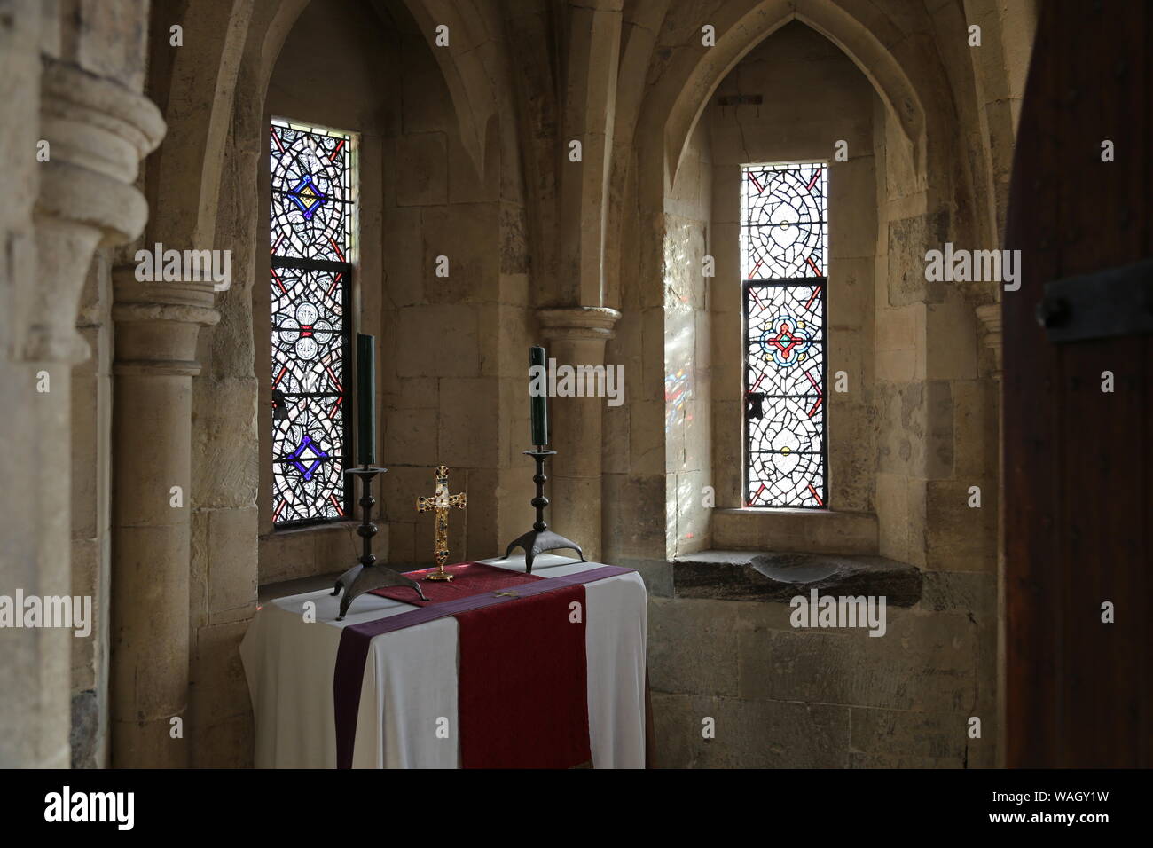 Chantry, Edward I's bedchamber, St Thomas' Tower, Tower of London, City