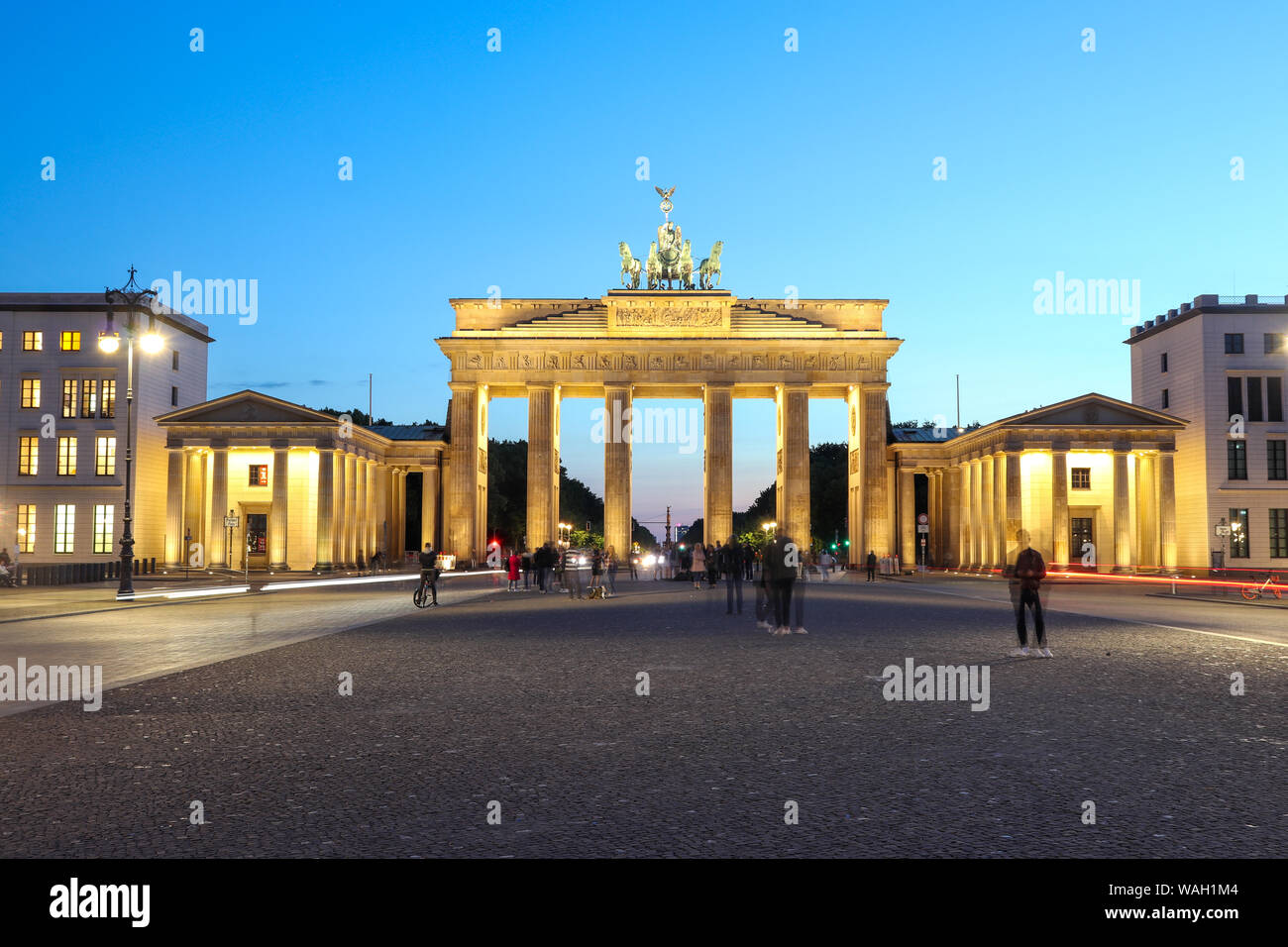The Brandenburg Gate Stock Photo