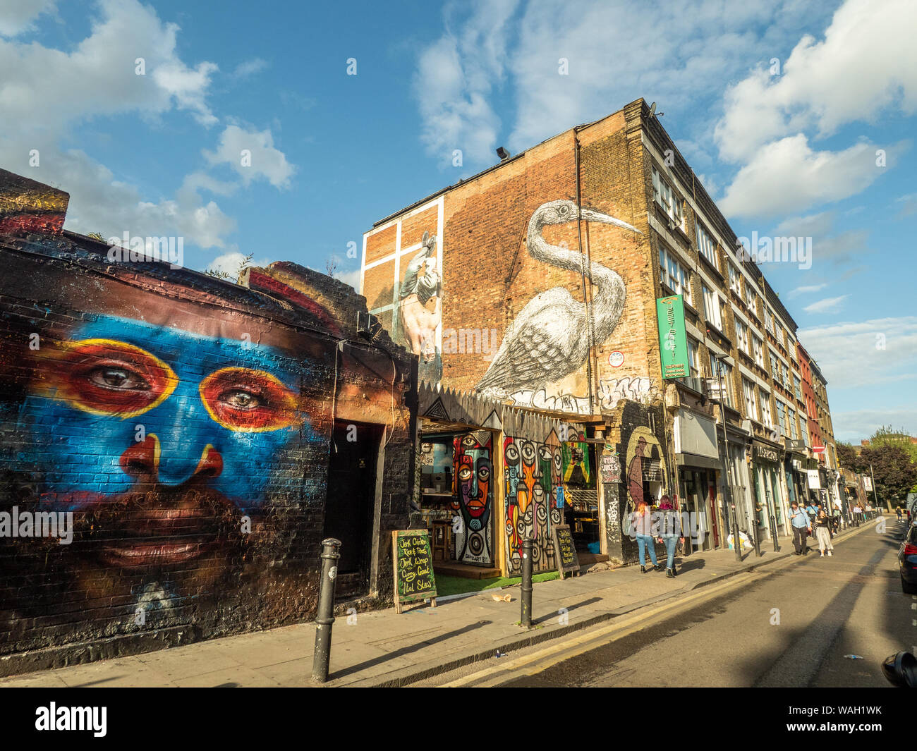 Street art in London, England. Stock Photo