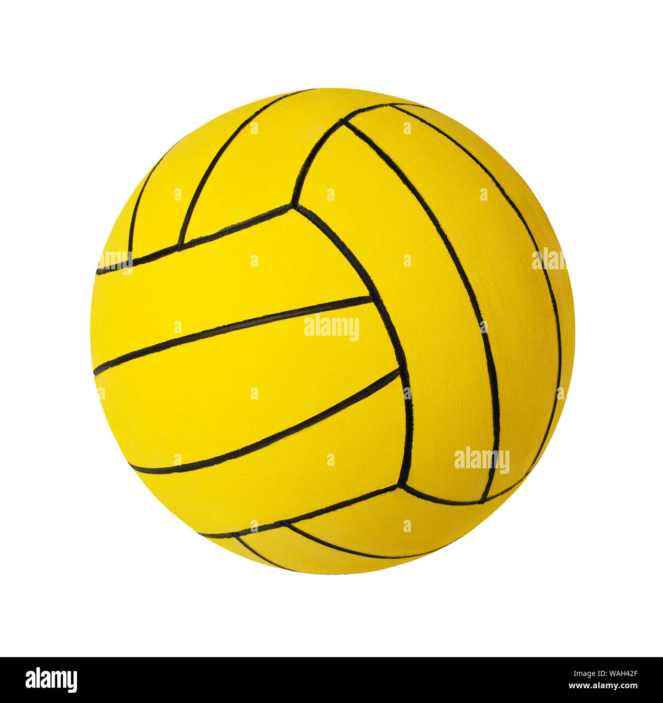 Water Polo Ball Isolated on White Background Stock Photo - Alamy