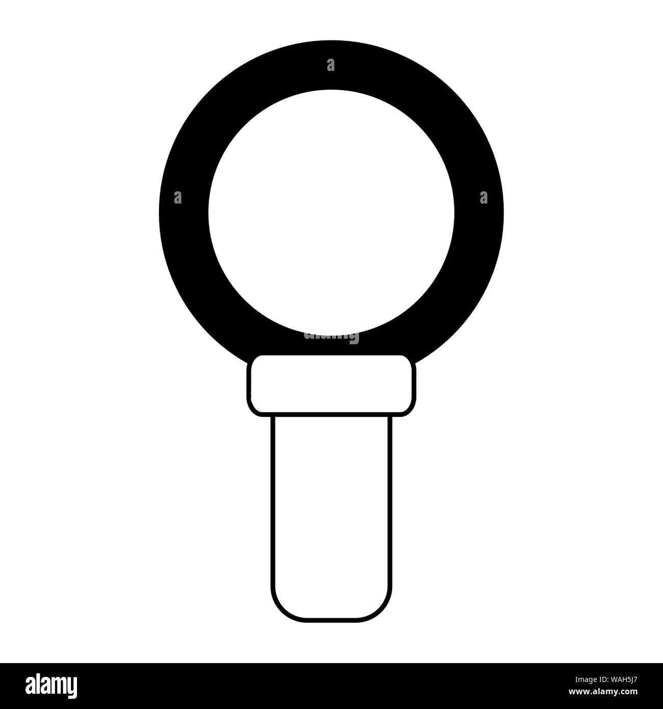 magnifying glass cartoon Stock Vector Image & Art Alamy