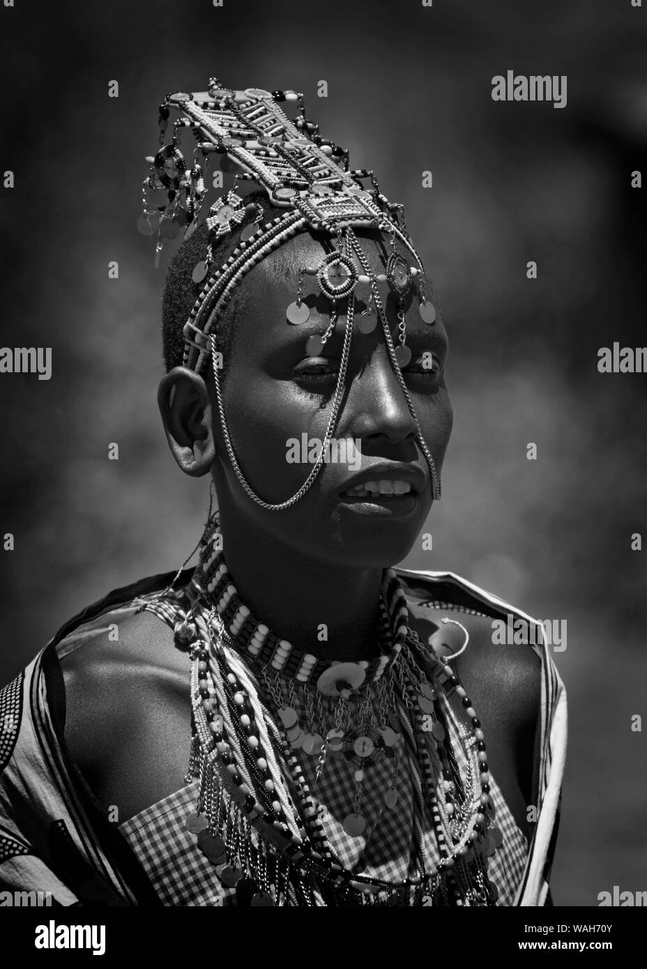 Maasai people, Kenya, East Africa Stock Photo