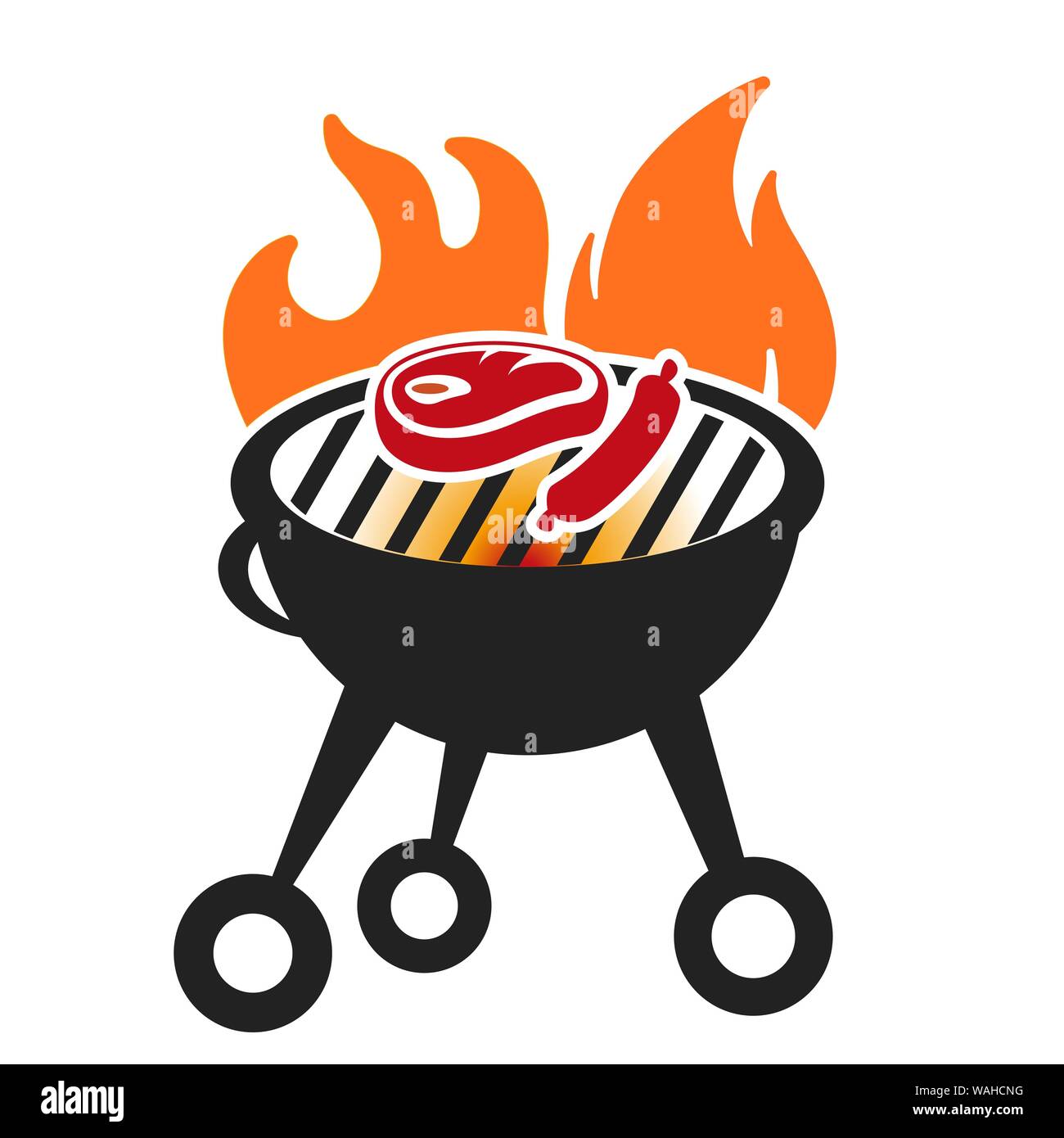 https://c8.alamy.com/comp/WAHCNG/vector-illustration-barbecue-icon-with-meat-and-fire-simple-and-flat-WAHCNG.jpg