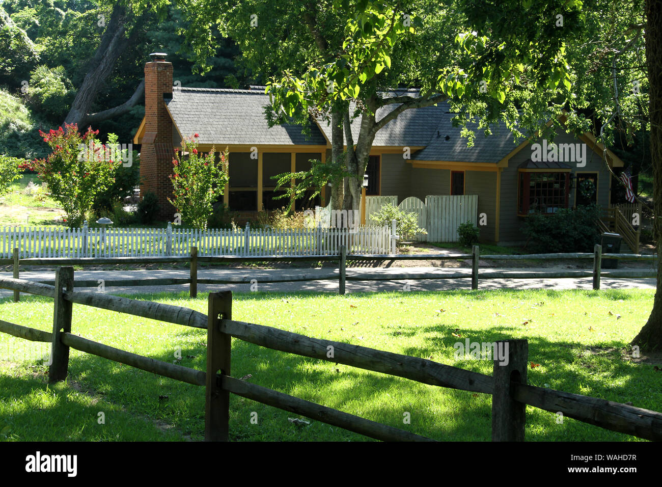 Private house in Yorktown, VA, USA Stock Photo Alamy