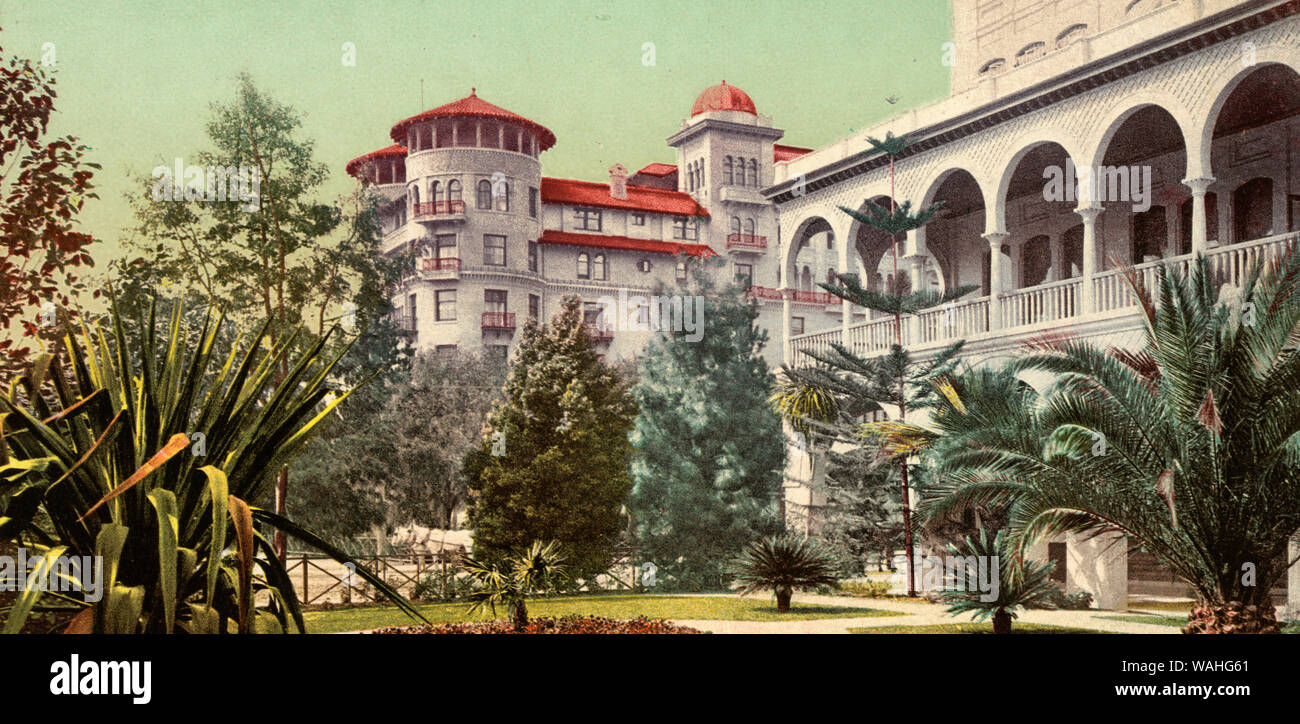 Hotel Green, Pasadena, California, circa 1900 Stock Photo