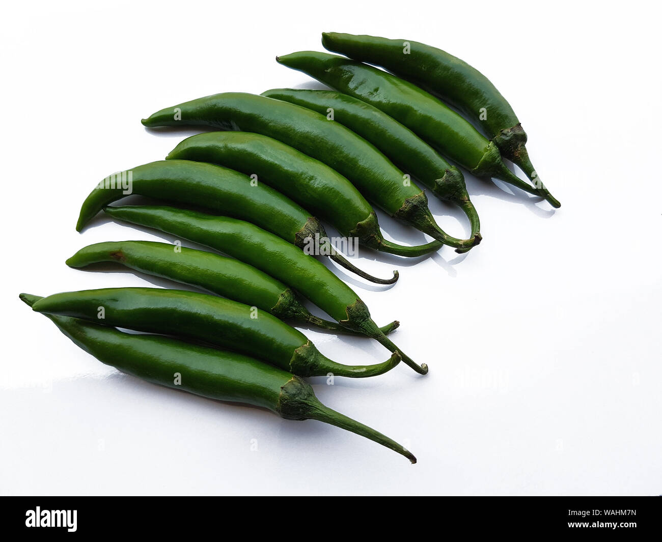 Fresh green chili cultivated organic from Pakistan Stock Photo - Alamy