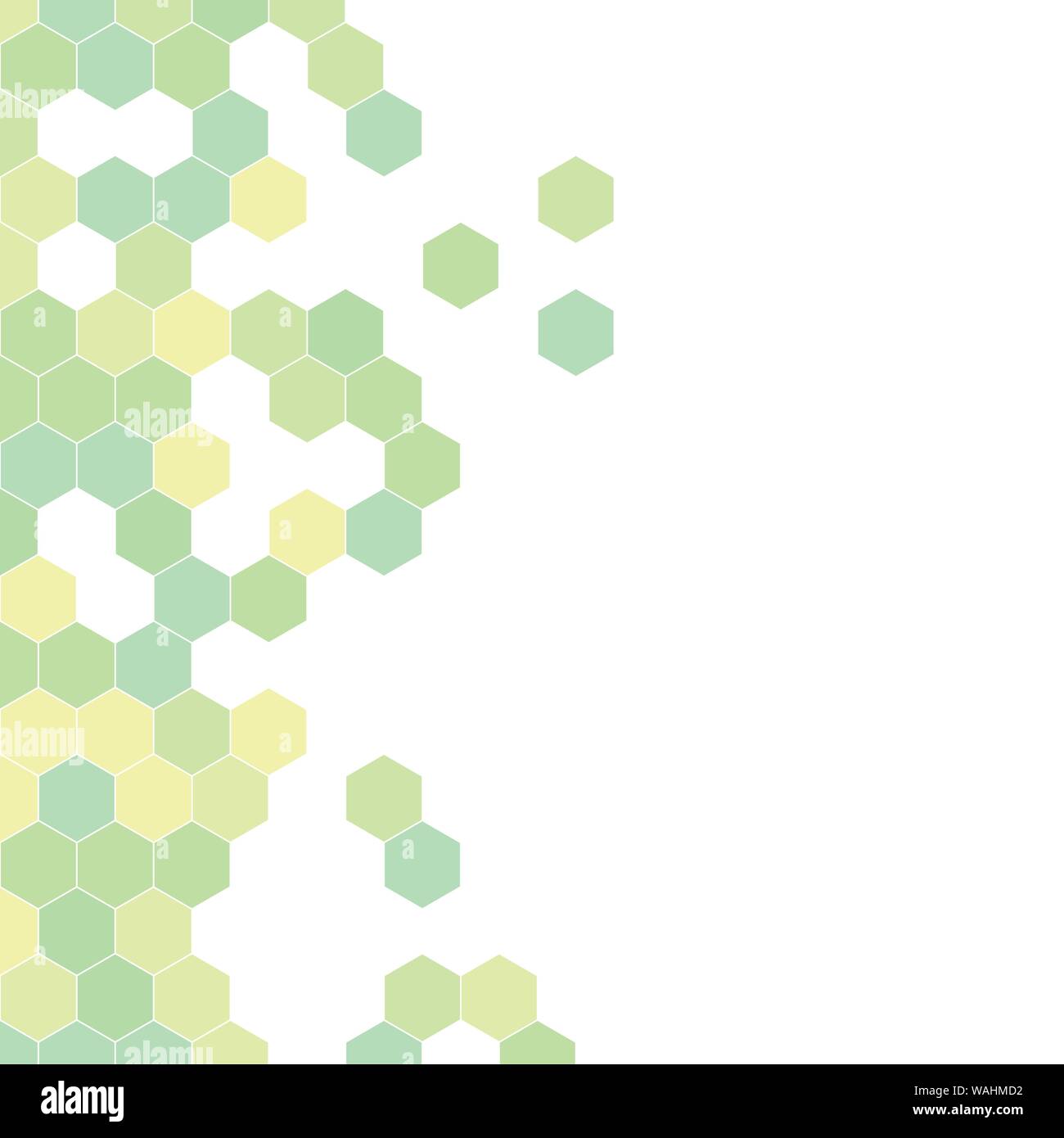 Grainy pattern composed of hexagons colorful. Honeycomb background ...