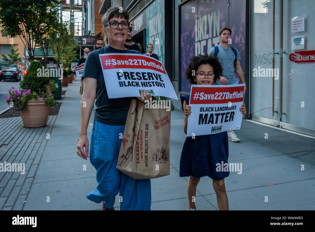 Anti gentrification protest new york hi-res stock photography and ...