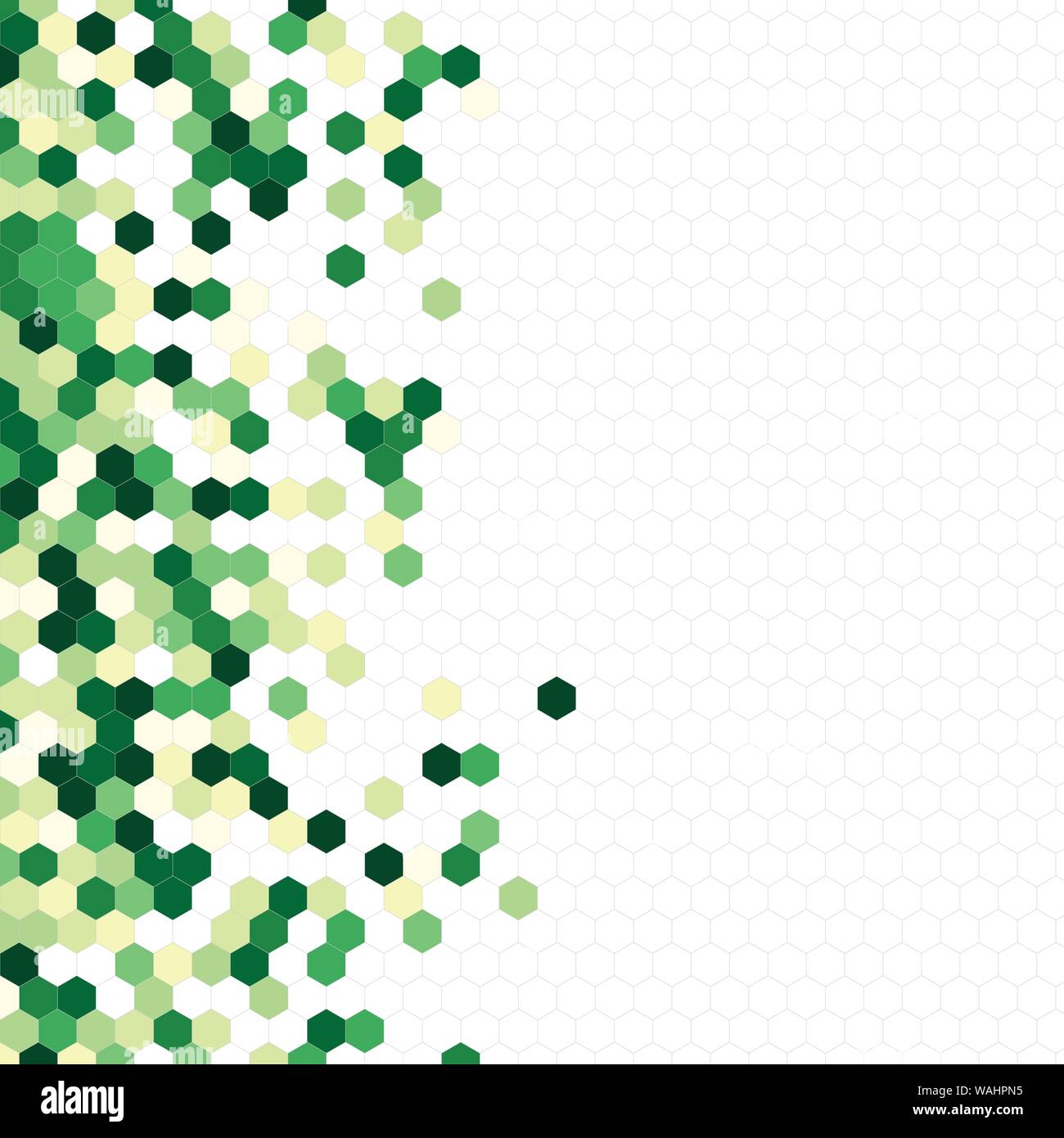 Grainy pattern composed of hexagons colorful. Honeycomb background ...