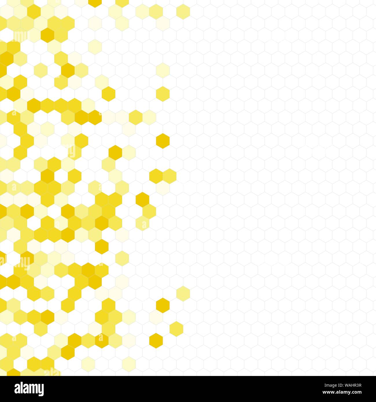 Grainy pattern composed of hexagons colorful. Honeycomb background ...