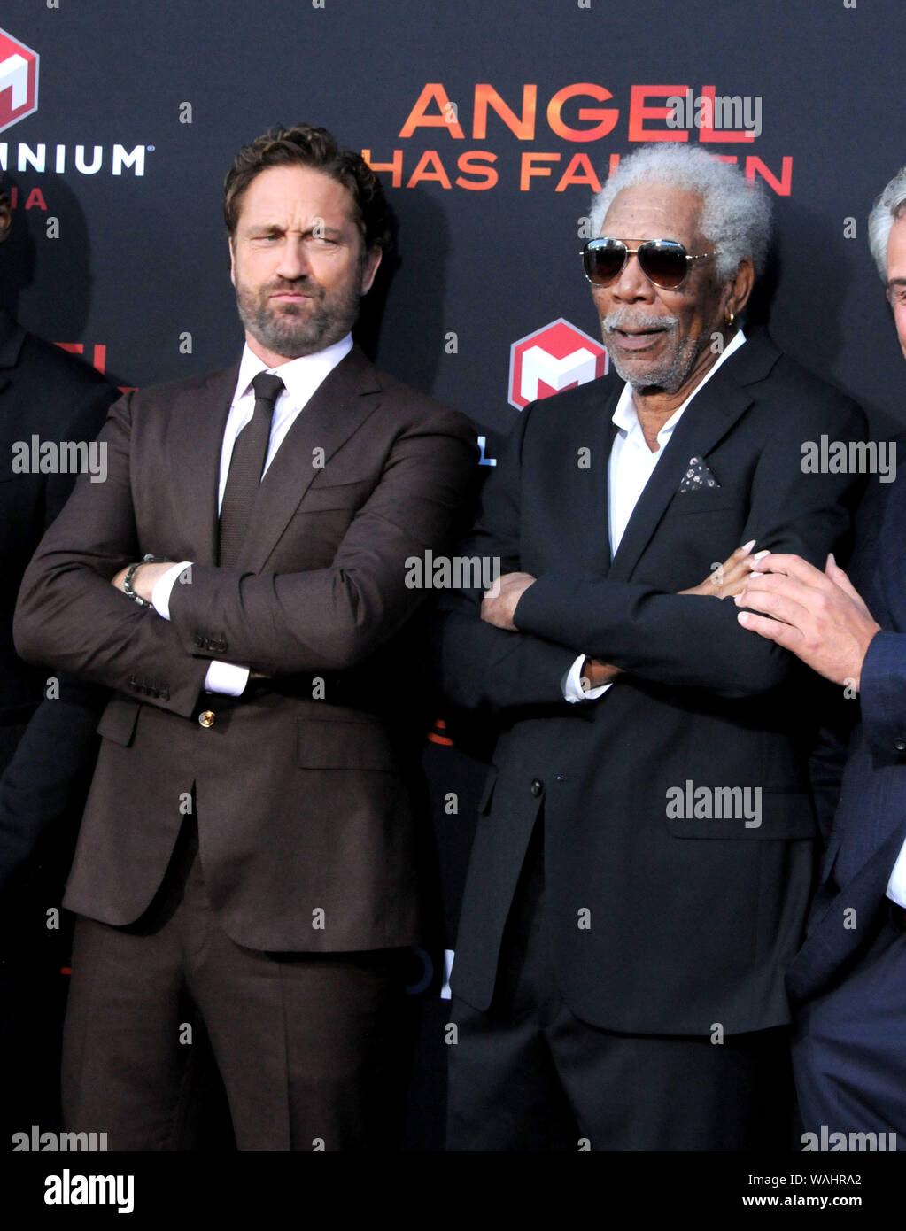 Los Angeles, California, USA 20th August 2019 Actor Gerard Butler and