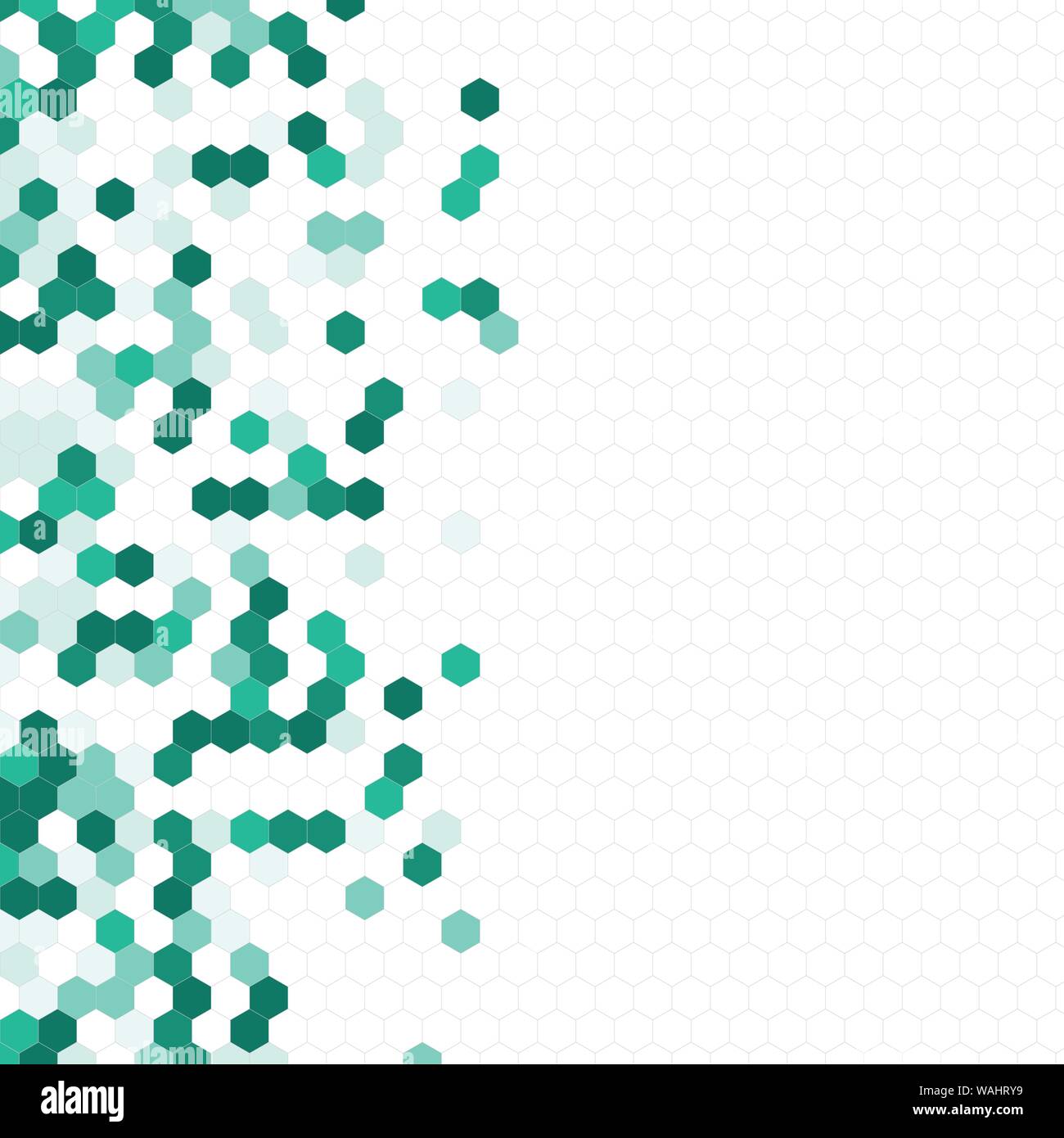 Grainy pattern composed of hexagons colorful. Honeycomb background ...