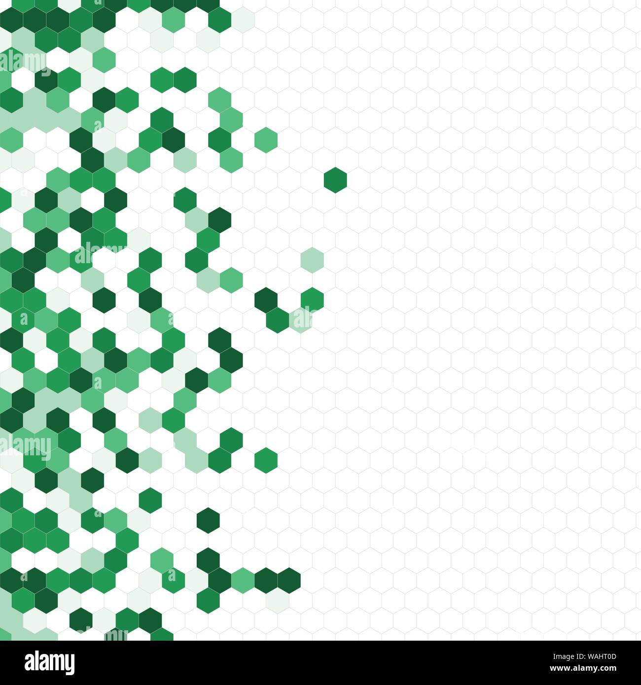 Grainy pattern composed of hexagons colorful. Honeycomb background ...