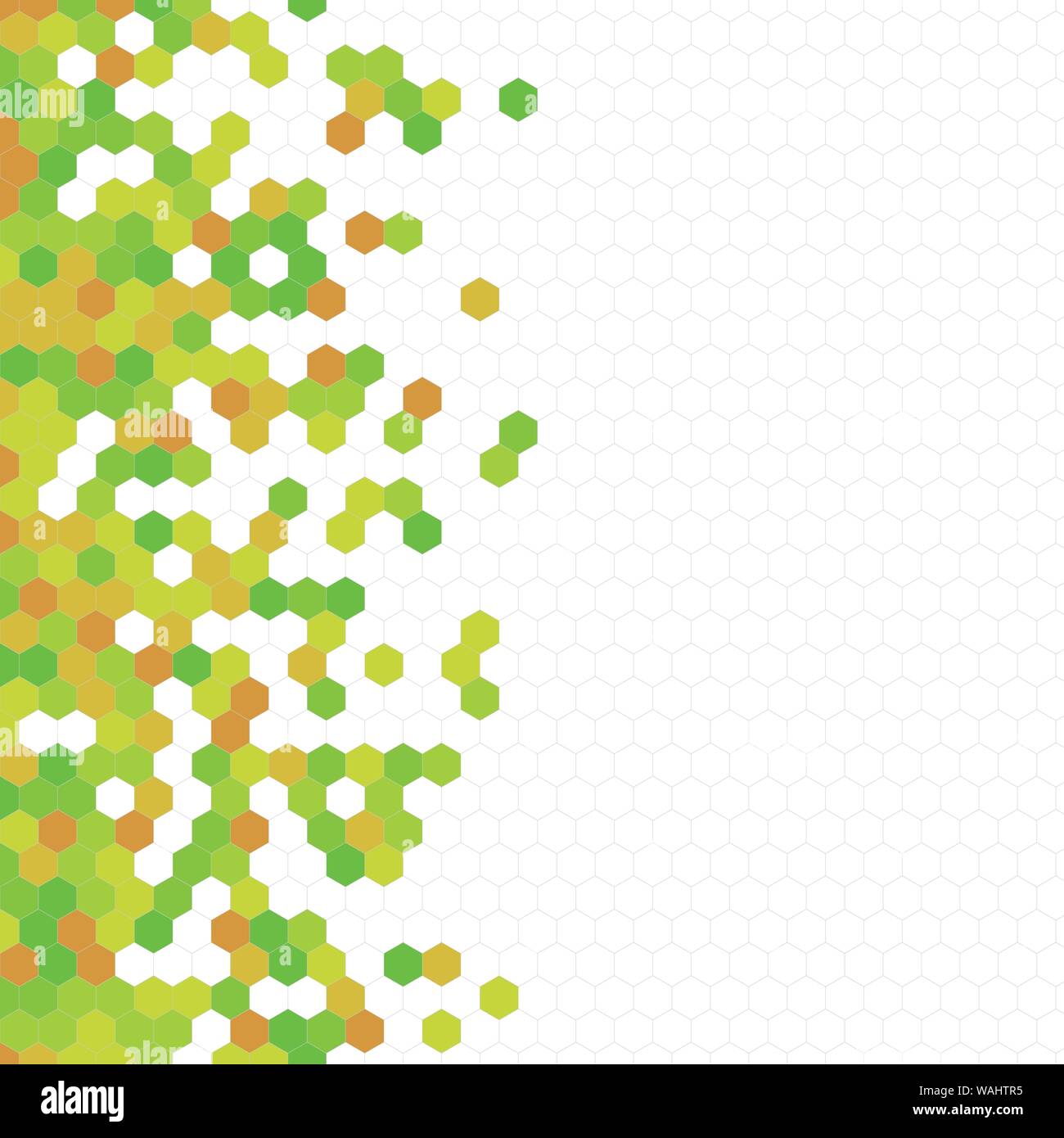 Grainy pattern composed of hexagons colorful. Honeycomb background ...