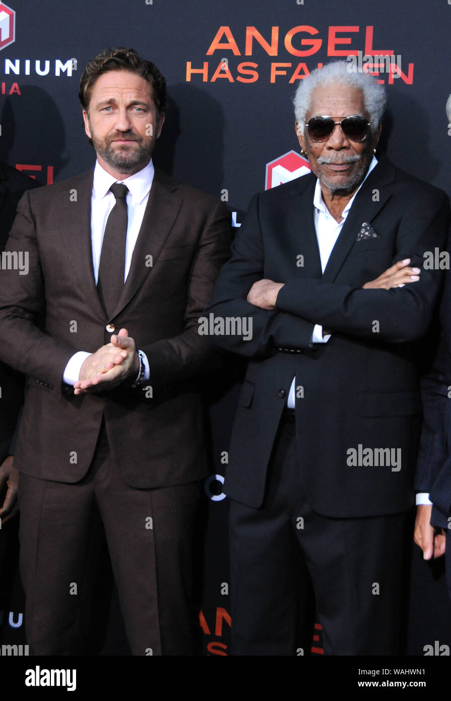 Los Angeles, California, USA 20th August 2019 Actor Gerard Butler and