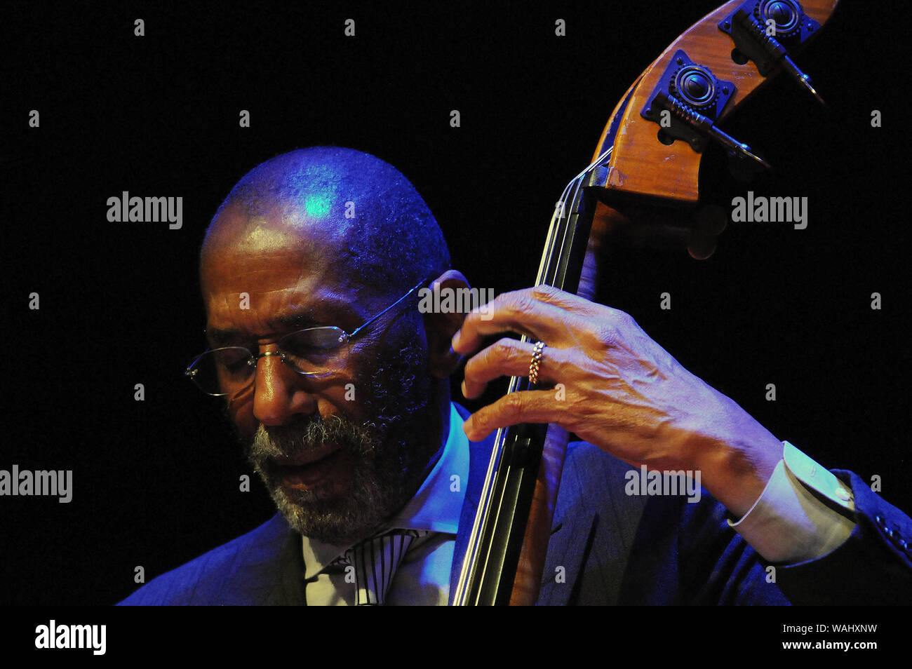 Ron Carter Rio de Janeiro, April 9, 2014. Jazz Bassist Ron Carter during the ...
