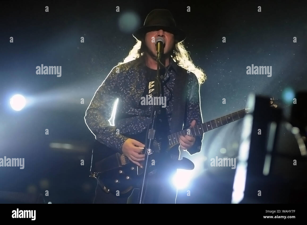 Rio de Janeiro, September 25, 2015. Guitarrist Daron Malakian of System