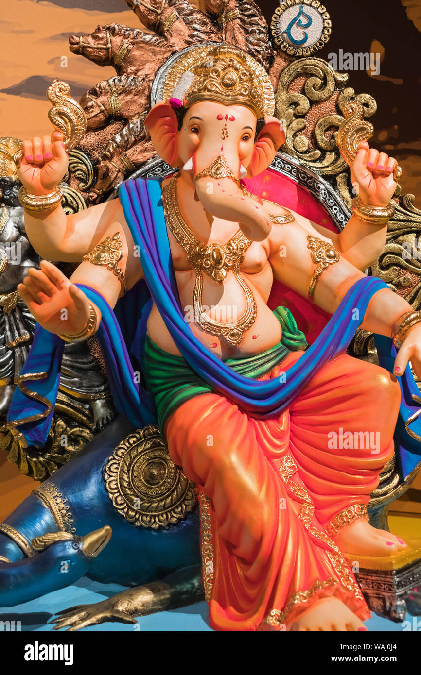 Ganesha statue Mas Museum Antwerp Belgium Stock Photo