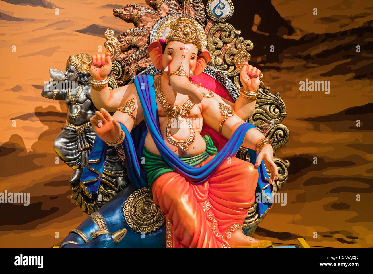Ganesha statue Mas Museum Antwerp Belgium Stock Photo