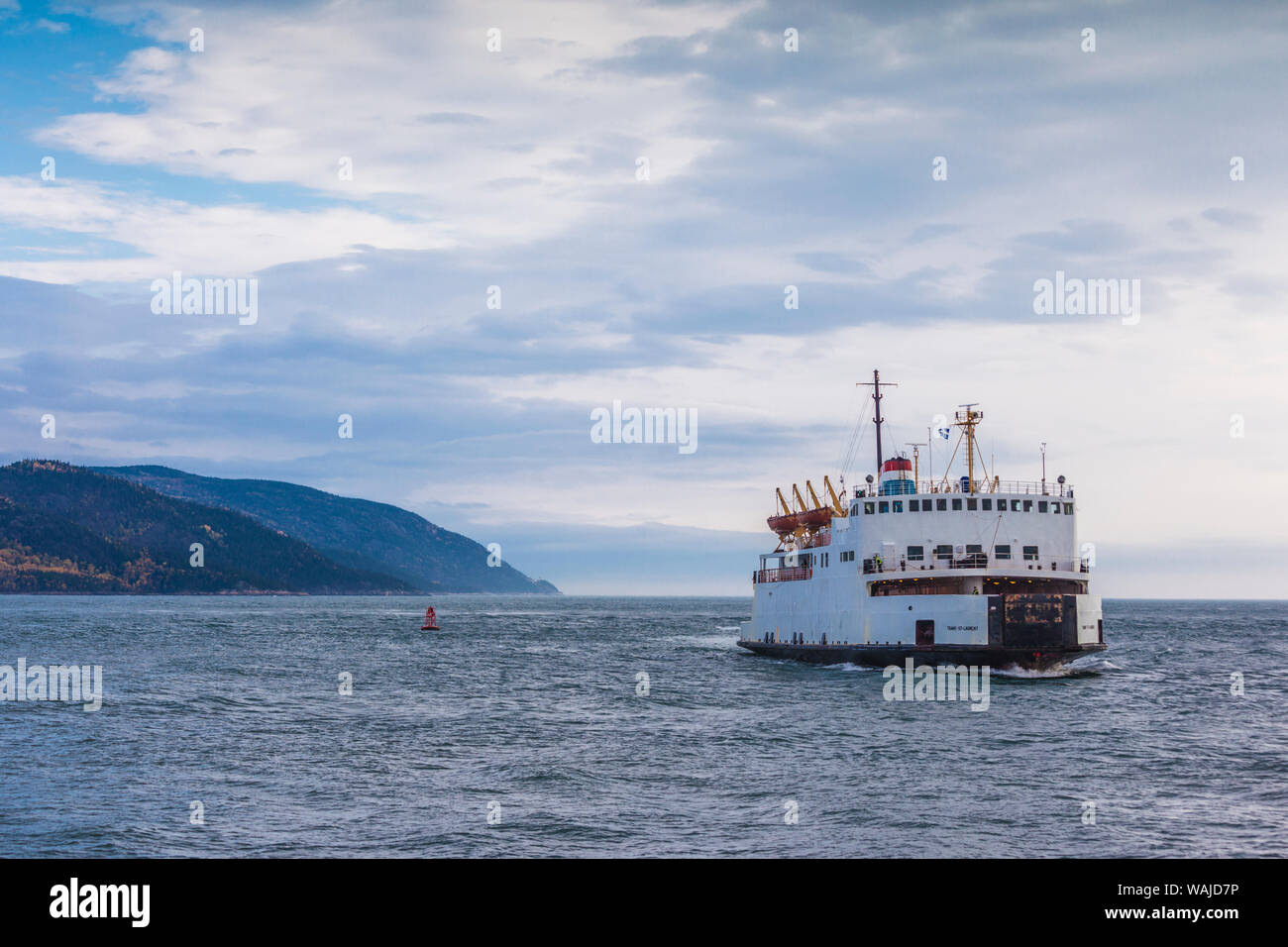 Canada, Quebec, Saint Simeon. St-Simeon to Riviere du Loup, St ...