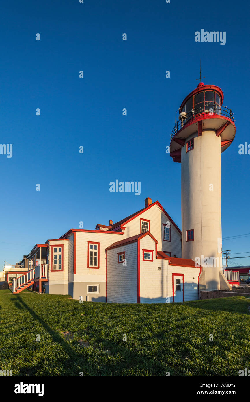 Canada, Quebec, Matane. Matane Lighthouse Stock Photo Alamy