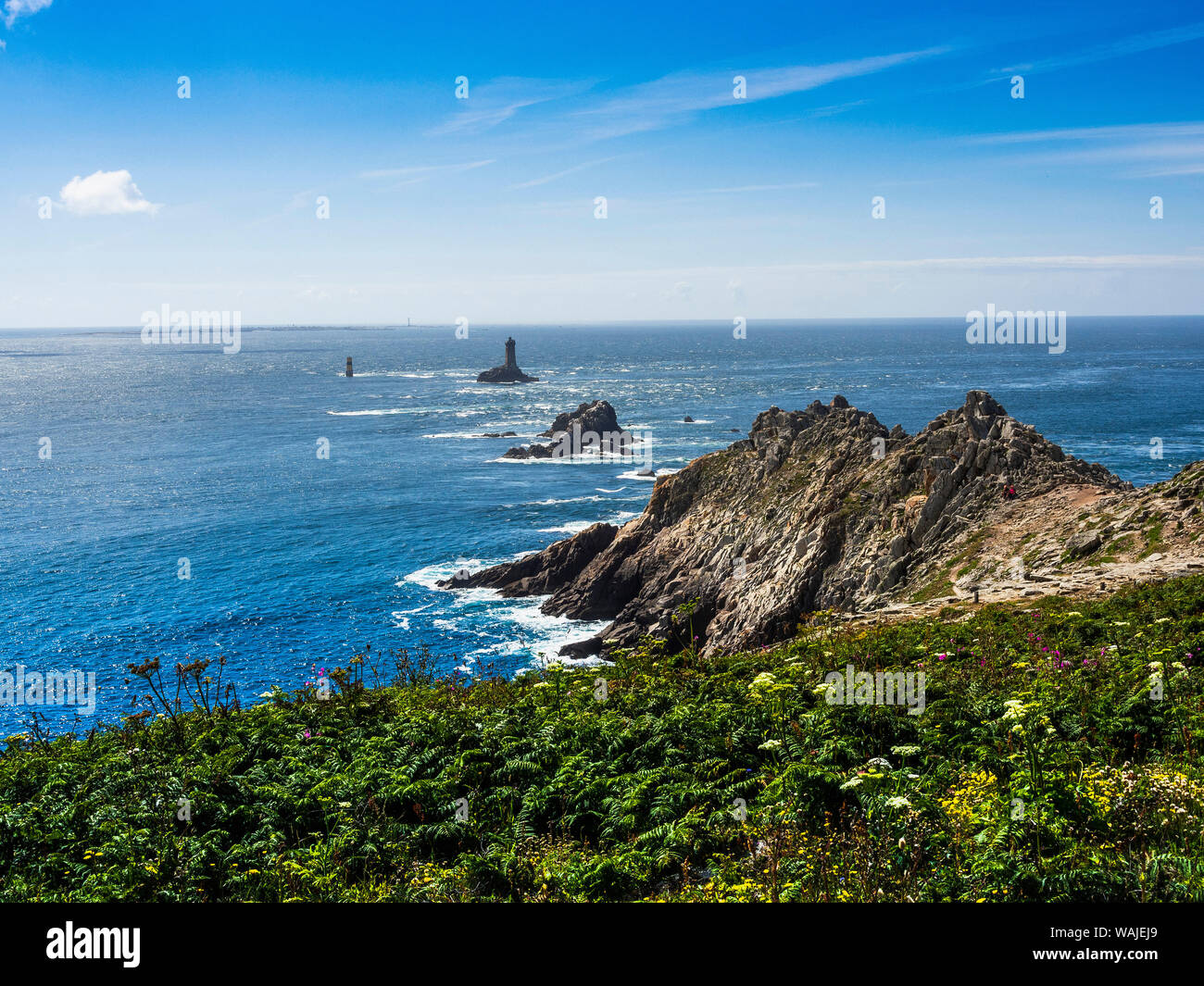 Cap Sizun Pointe Du Raz Atlantic Ocean Finistere Department 